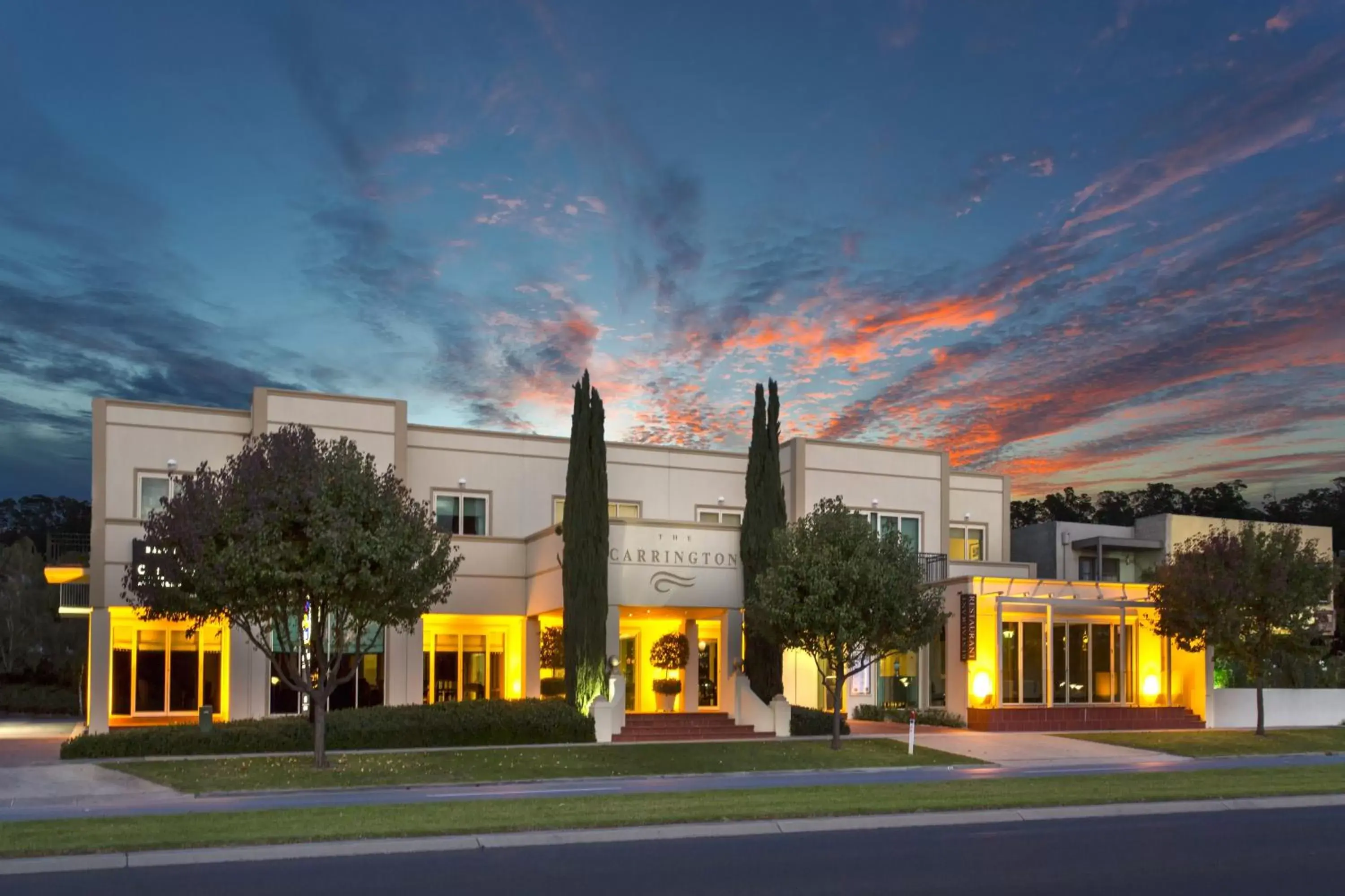 Facade/entrance, Property Building in The Carrington Hotel