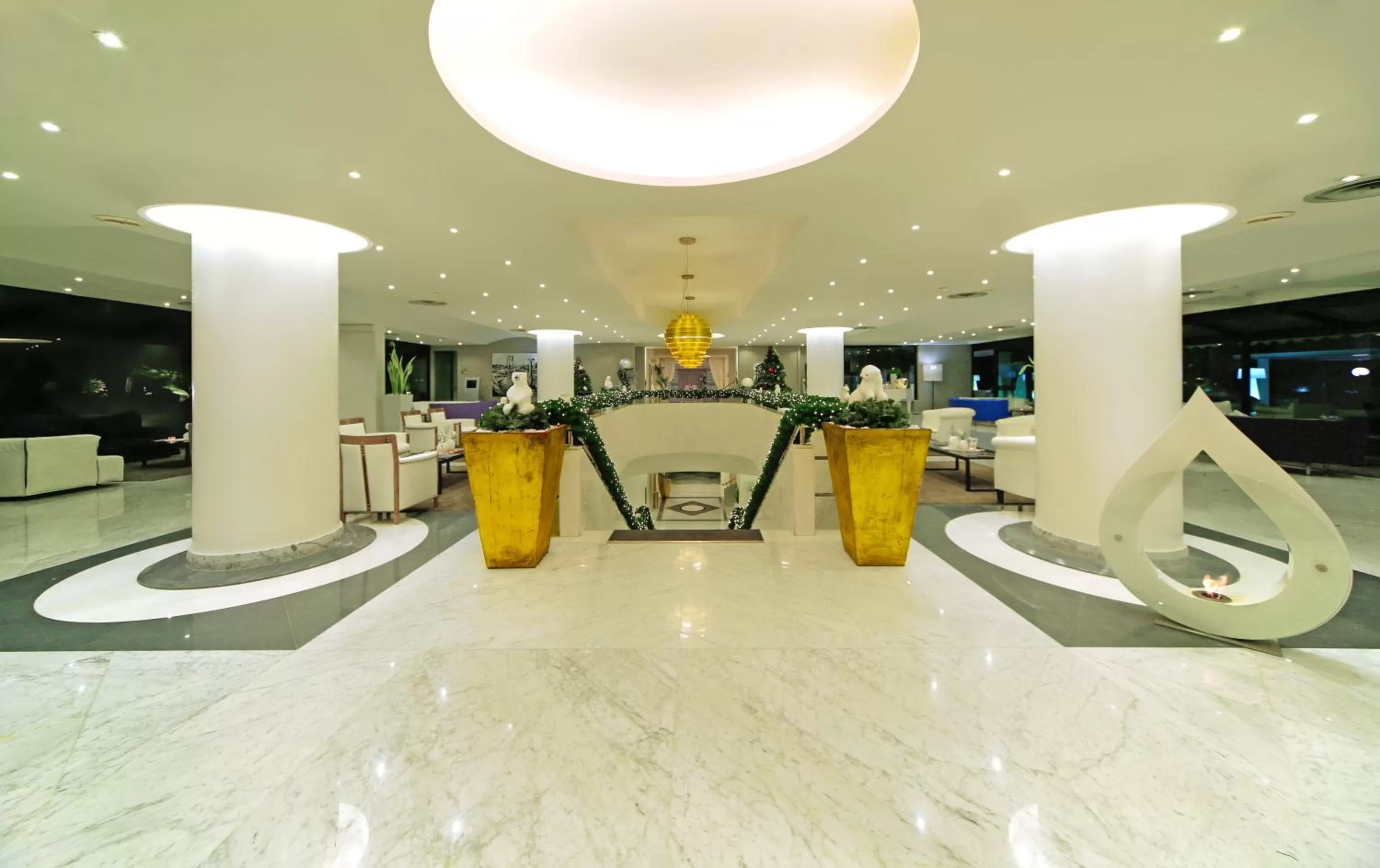 Lounge or bar in Mec Paestum Hotel