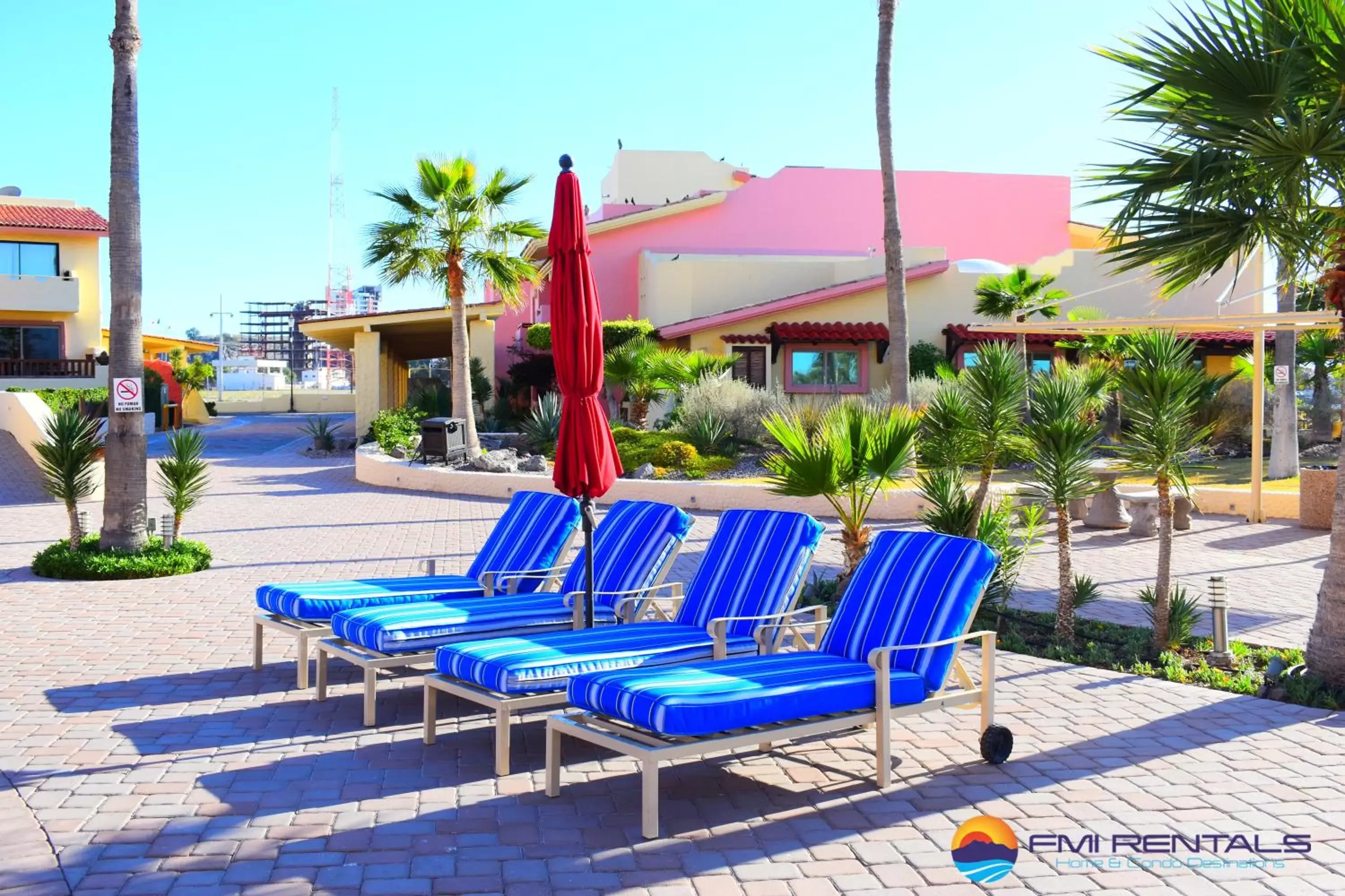 Seating area in Marina Pinacate A-521