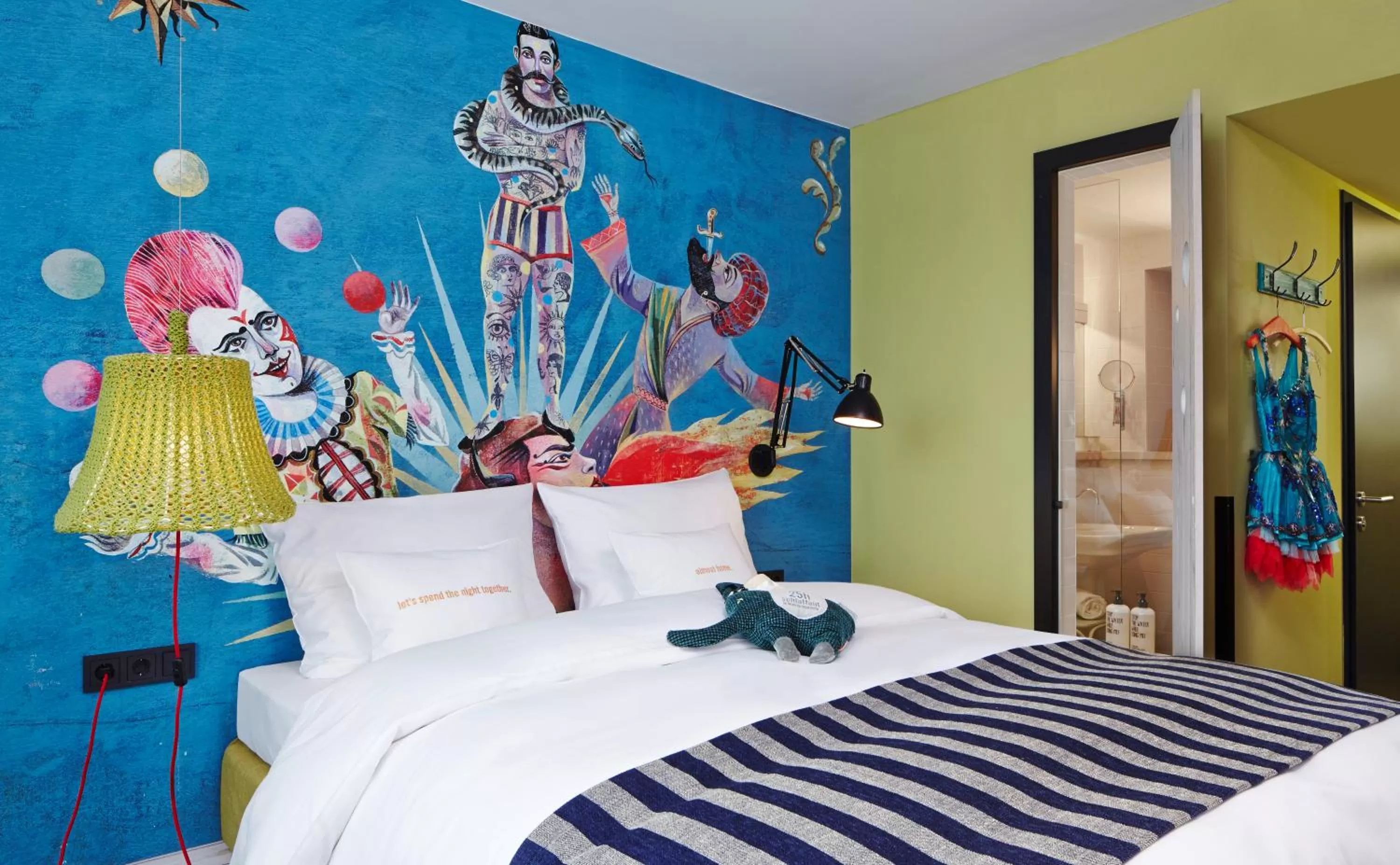 Bed in 25hours Hotel beim MuseumsQuartier