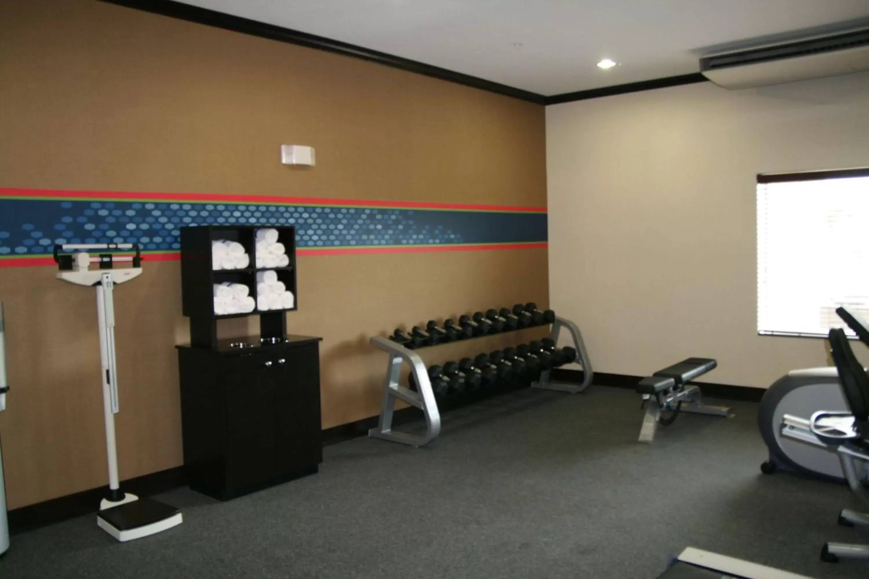 Fitness centre/facilities in Hampton Inn & Suites Cleburne