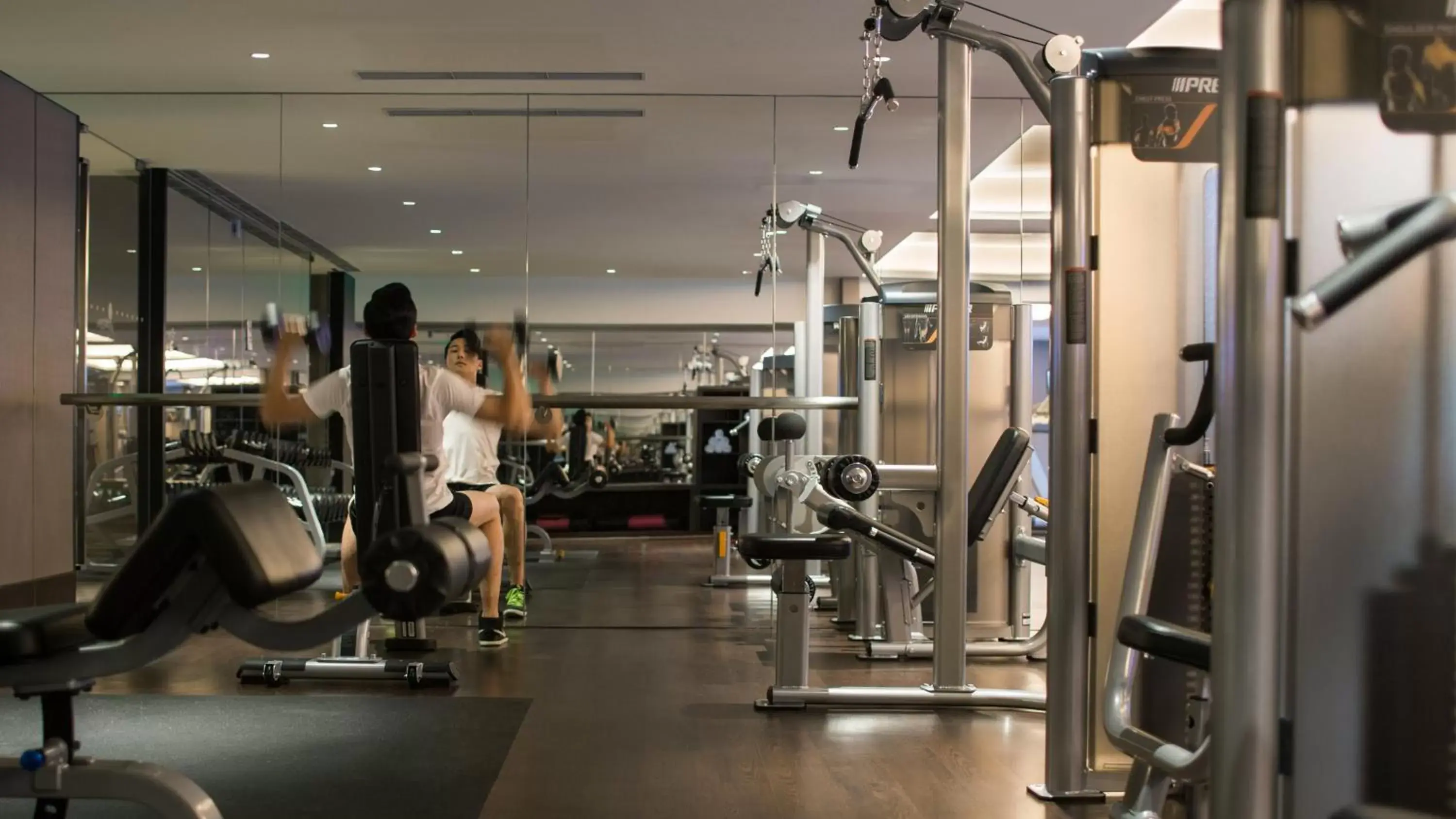 Fitness centre/facilities in InterContinental Shanghai Hongqiao NECC by IHG Fitness centre/facilities in InterContinental Shanghai Hongqiao NECC by IHG