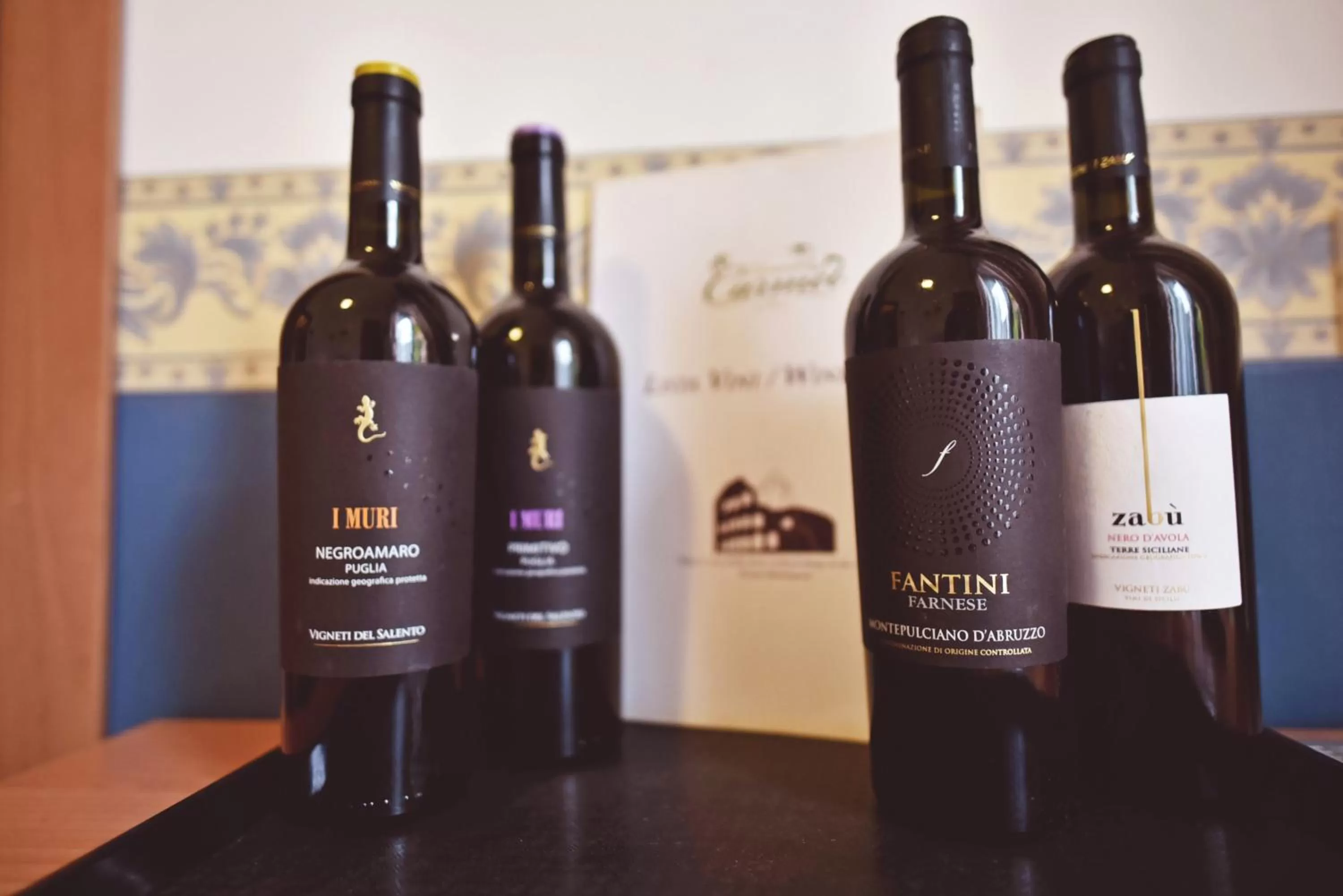 Food and drinks in Hotel Carmel