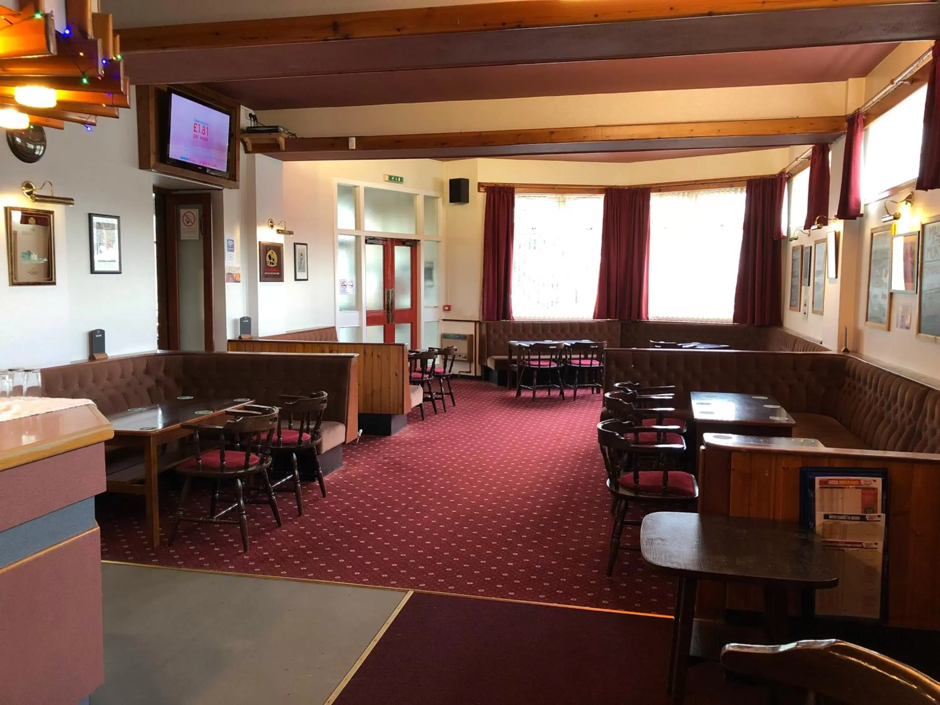 Lounge or bar, Restaurant/Places to Eat in Westerlea Hotel Nairn