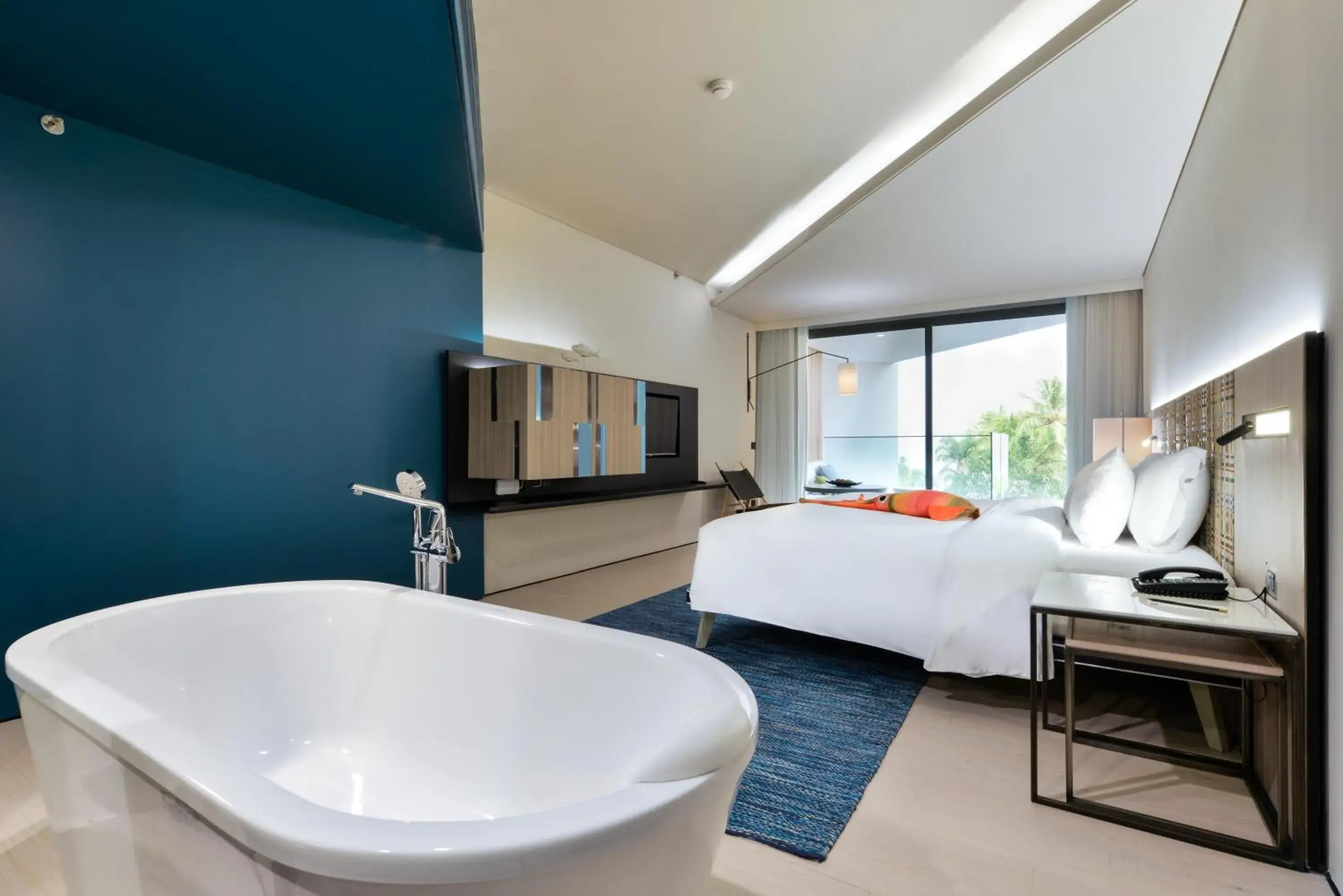 Bedroom, Bathroom in Veranda Resort Pattaya - MGallery by Sofitel