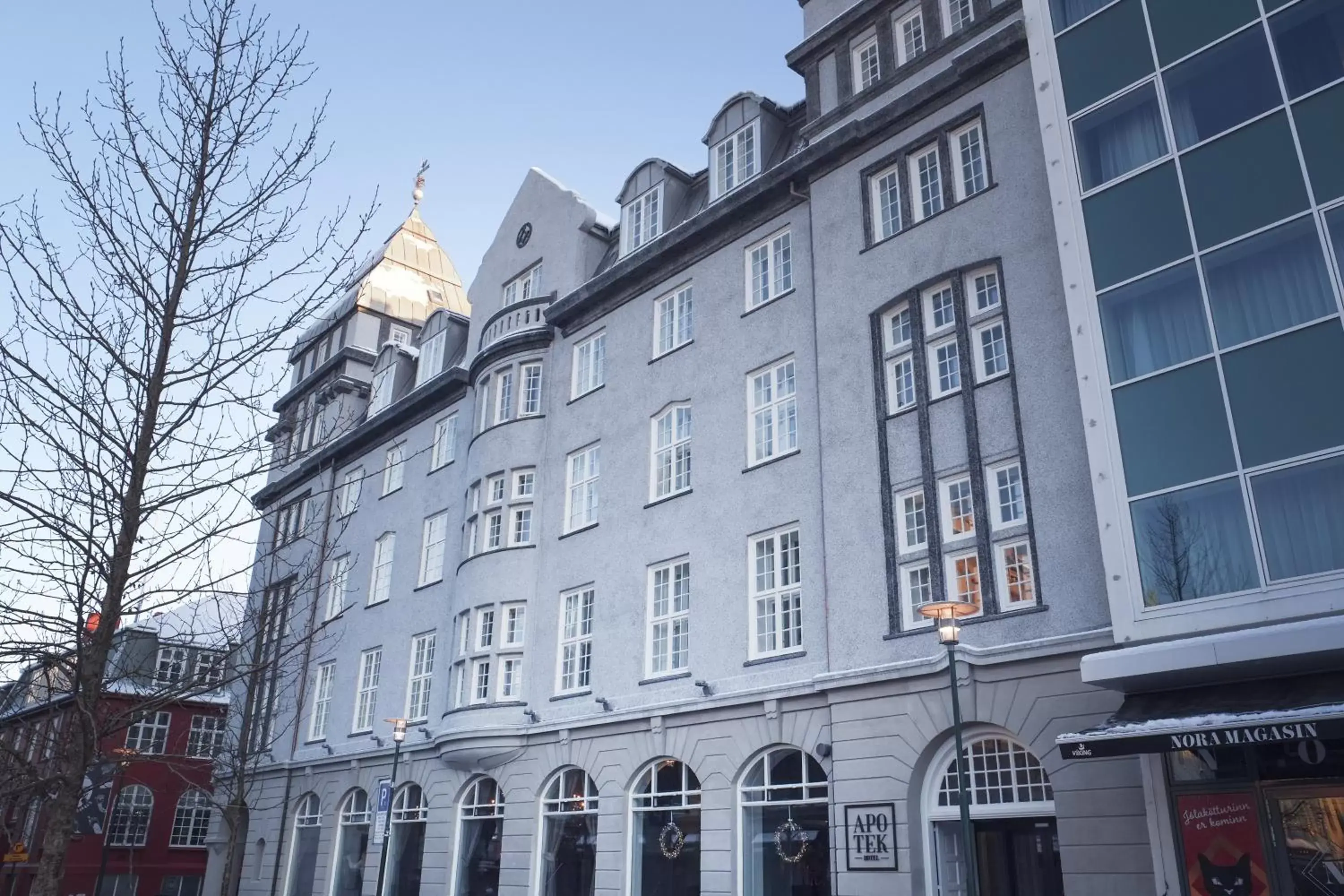 Facade/entrance, Property Building in Apótek Hotel Reykjavík by Keahotels