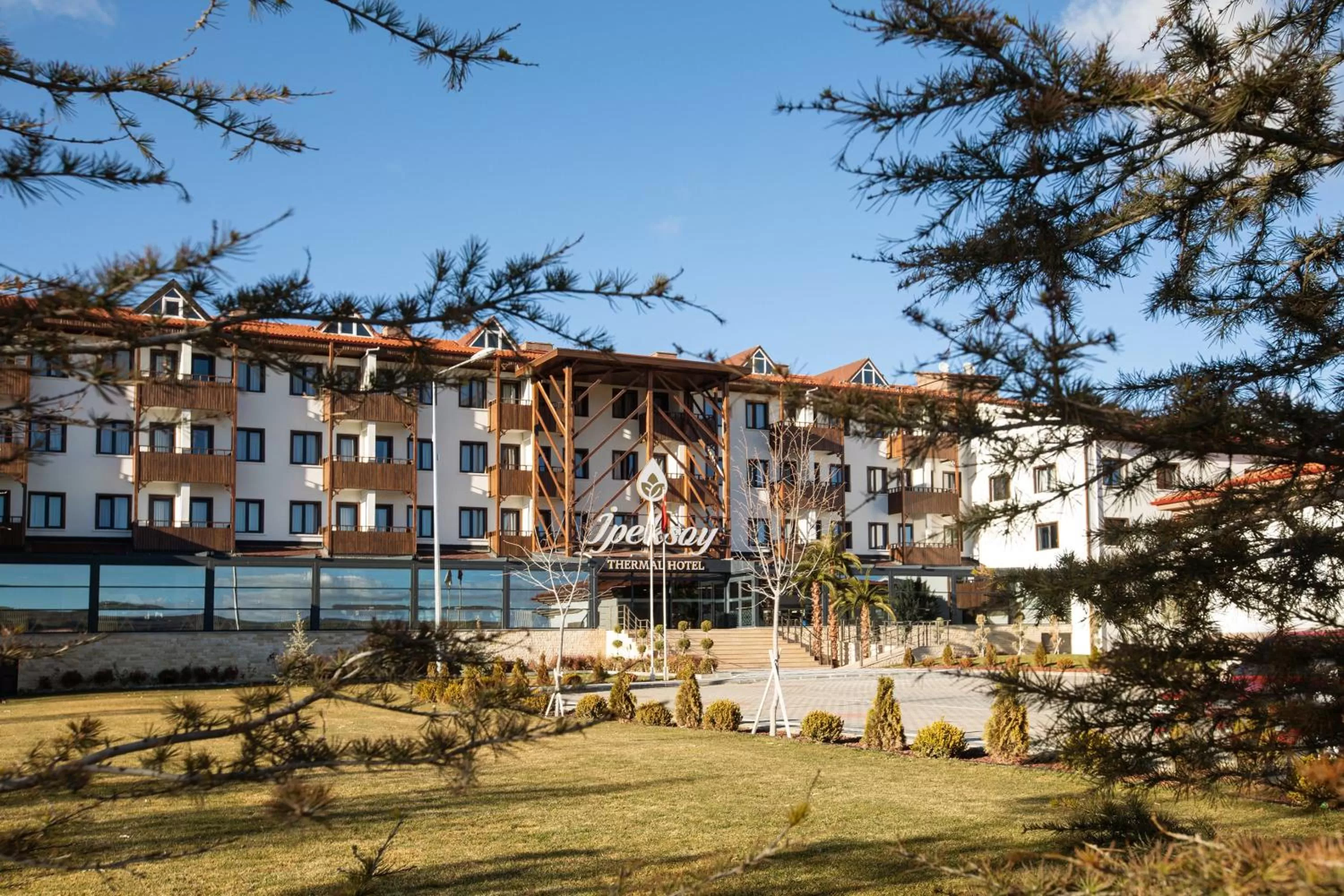 Property building in Ipeksoy Thermal Hotel