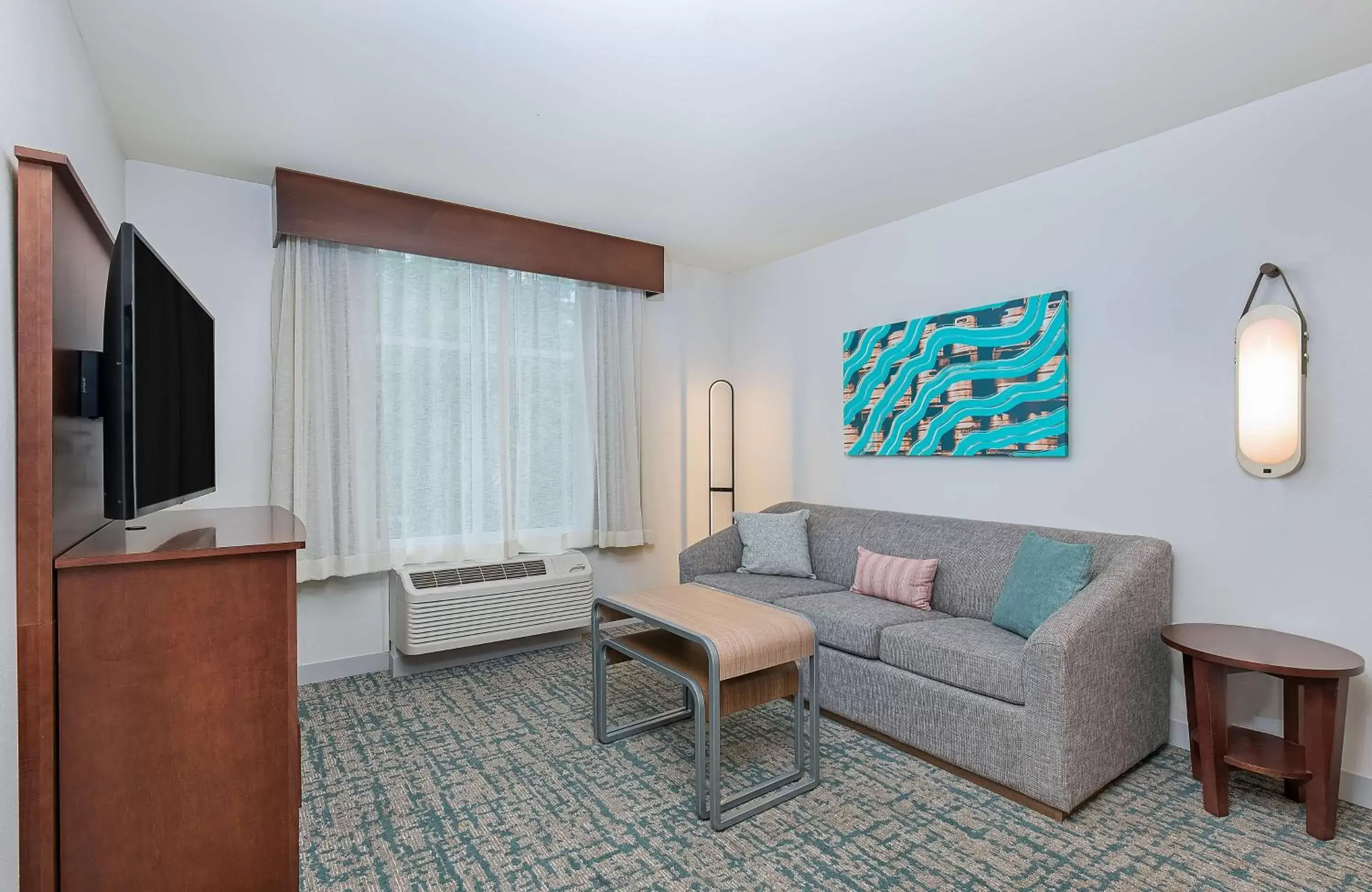Living room, Seating Area in Homewood Suites Atlanta/Perimeter Center