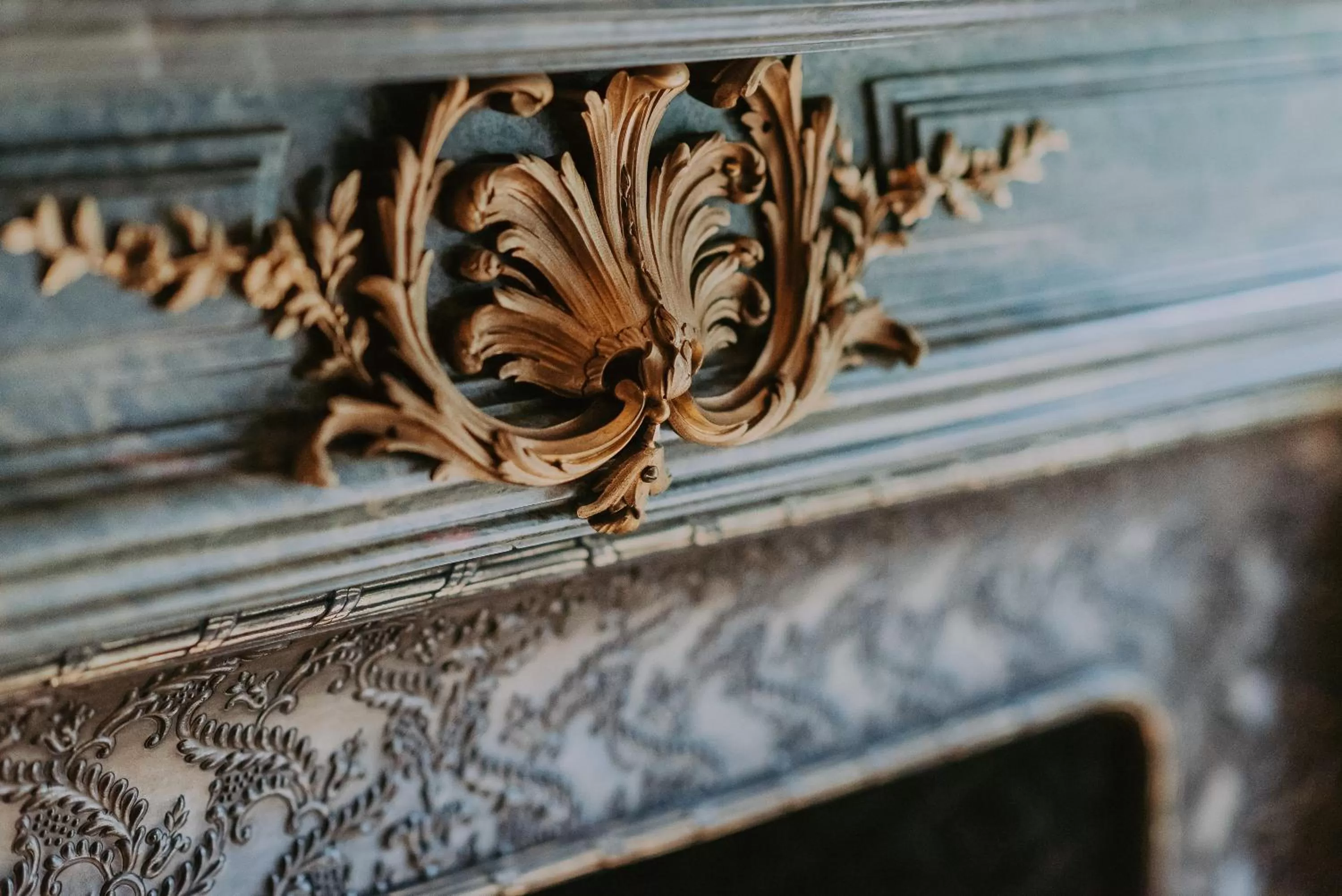 Decorative detail in Villa Geva