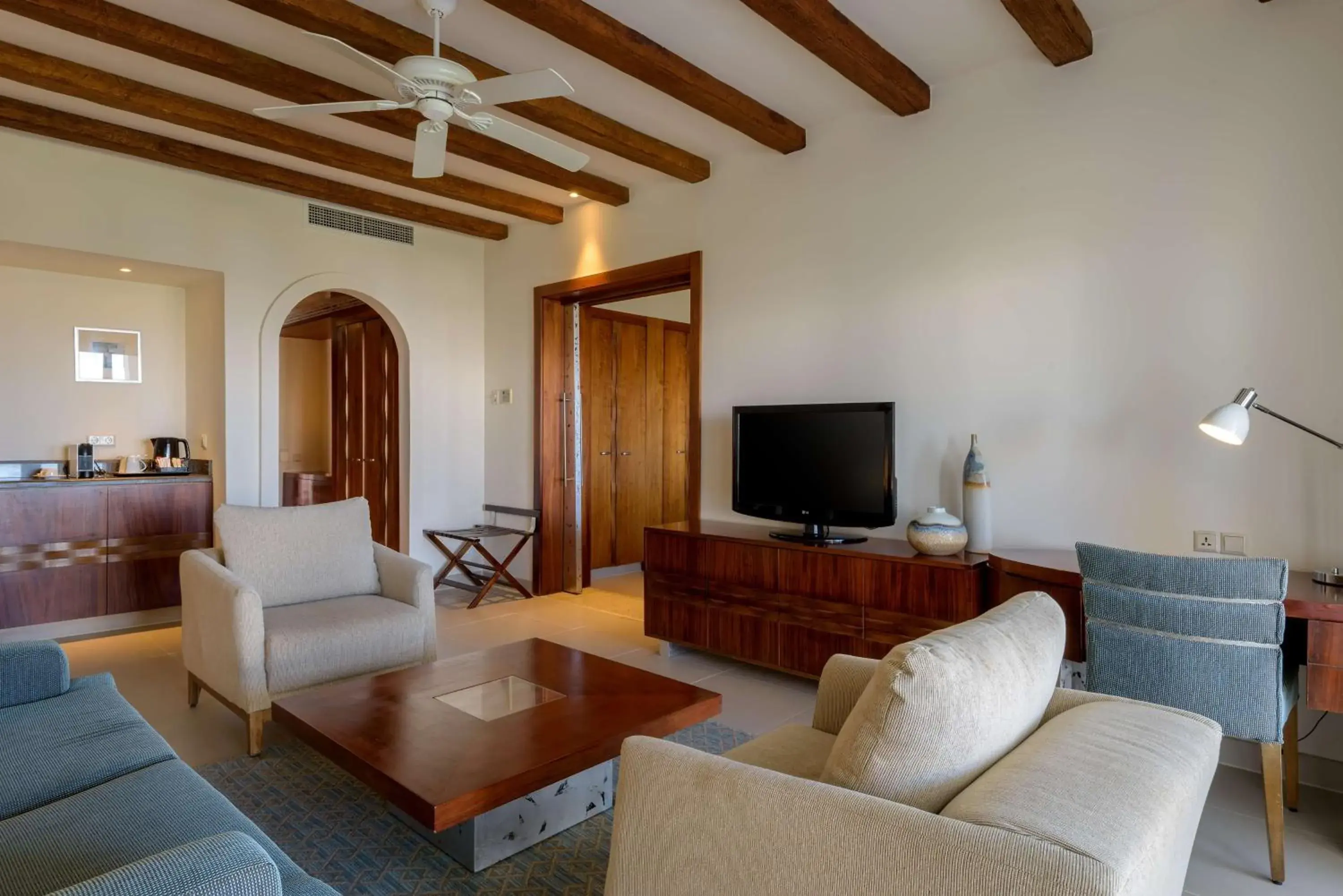 Living room, Seating Area in Hilton Marsa Alam Nubian Resort