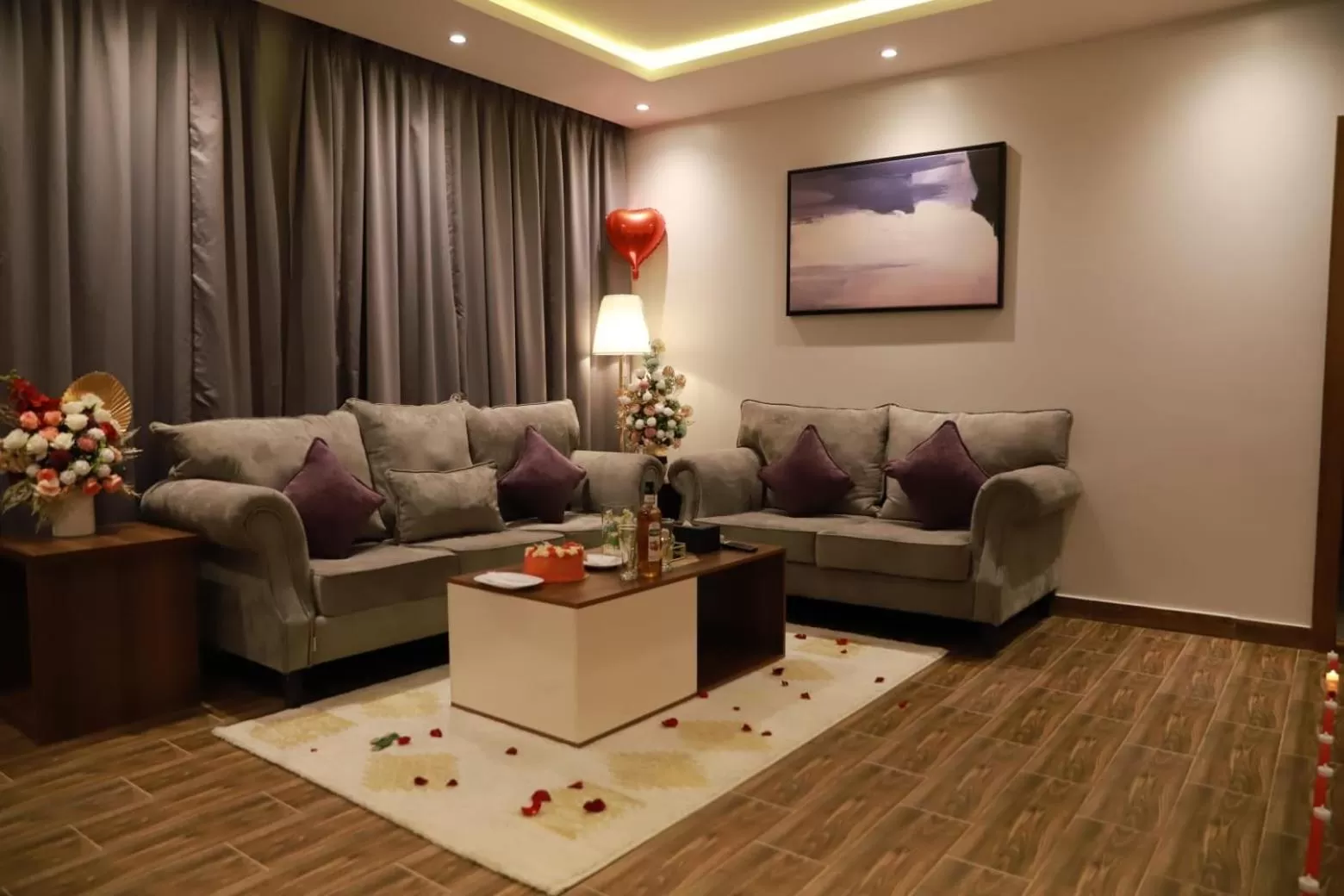 Seating area in Tulip View Hotel