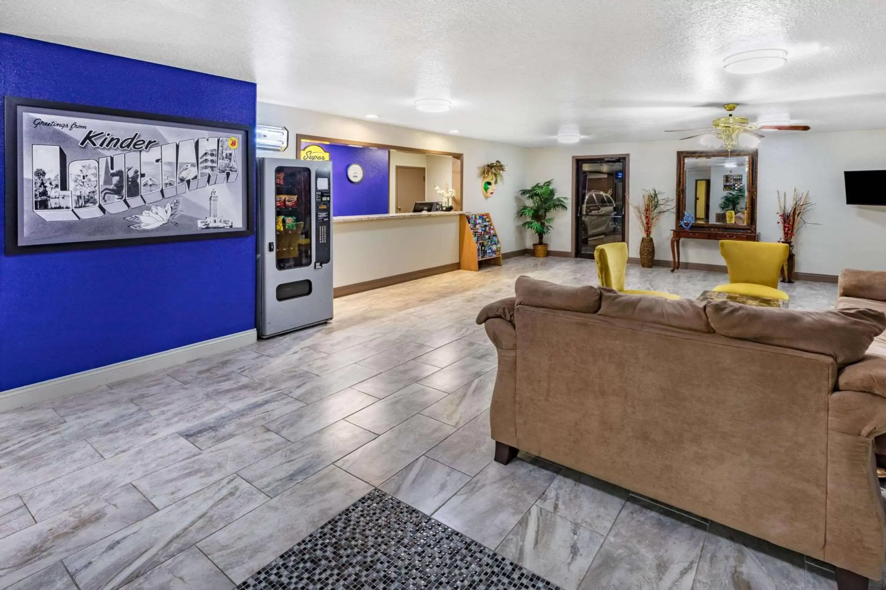 Lobby or reception, Lobby/Reception in Super 8 by Wyndham Kinder/Coushatta near Casino