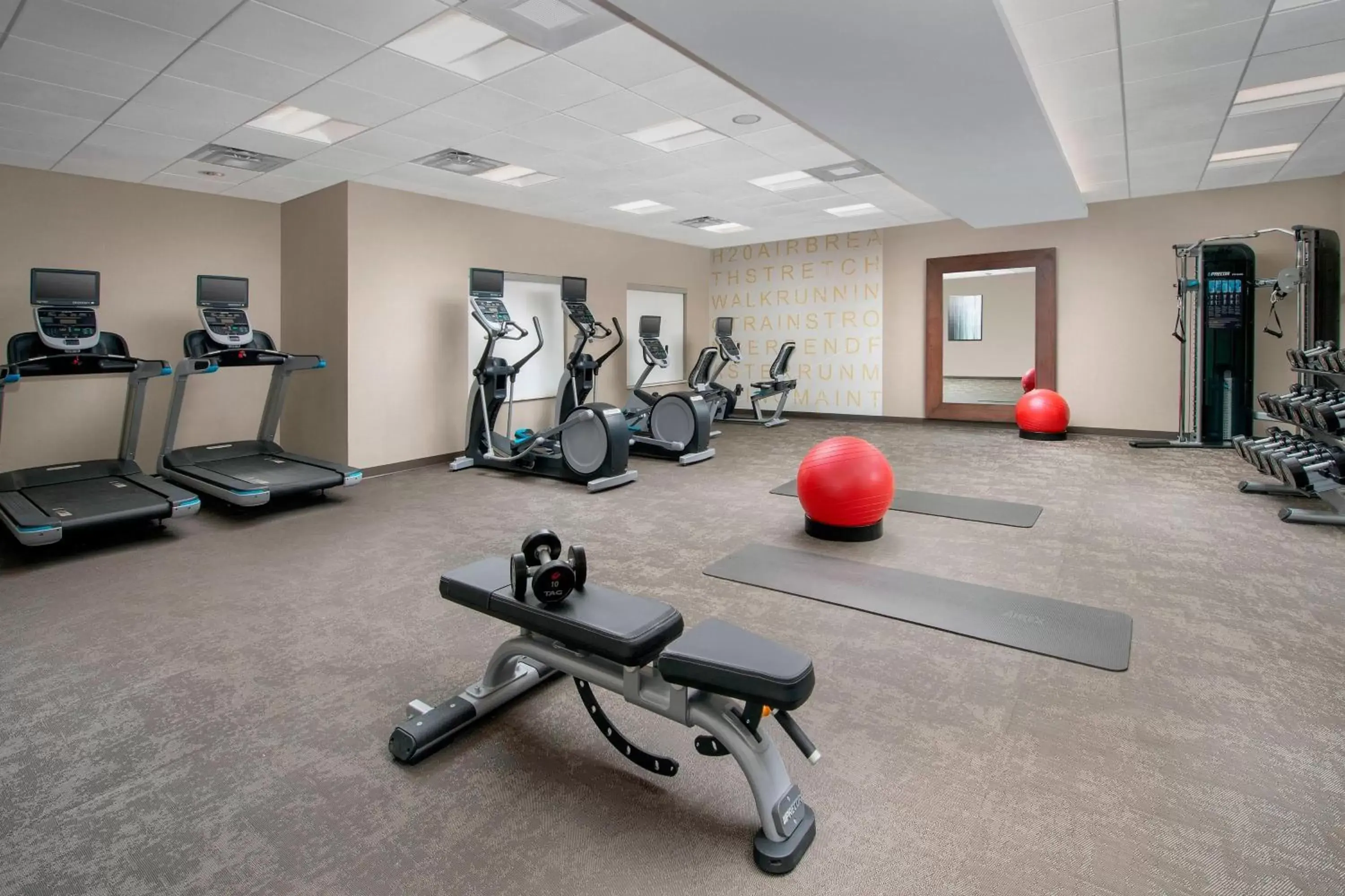 Fitness centre/facilities, Fitness Center/Facilities in Residence Inn by Marriott Lubbock Southwest