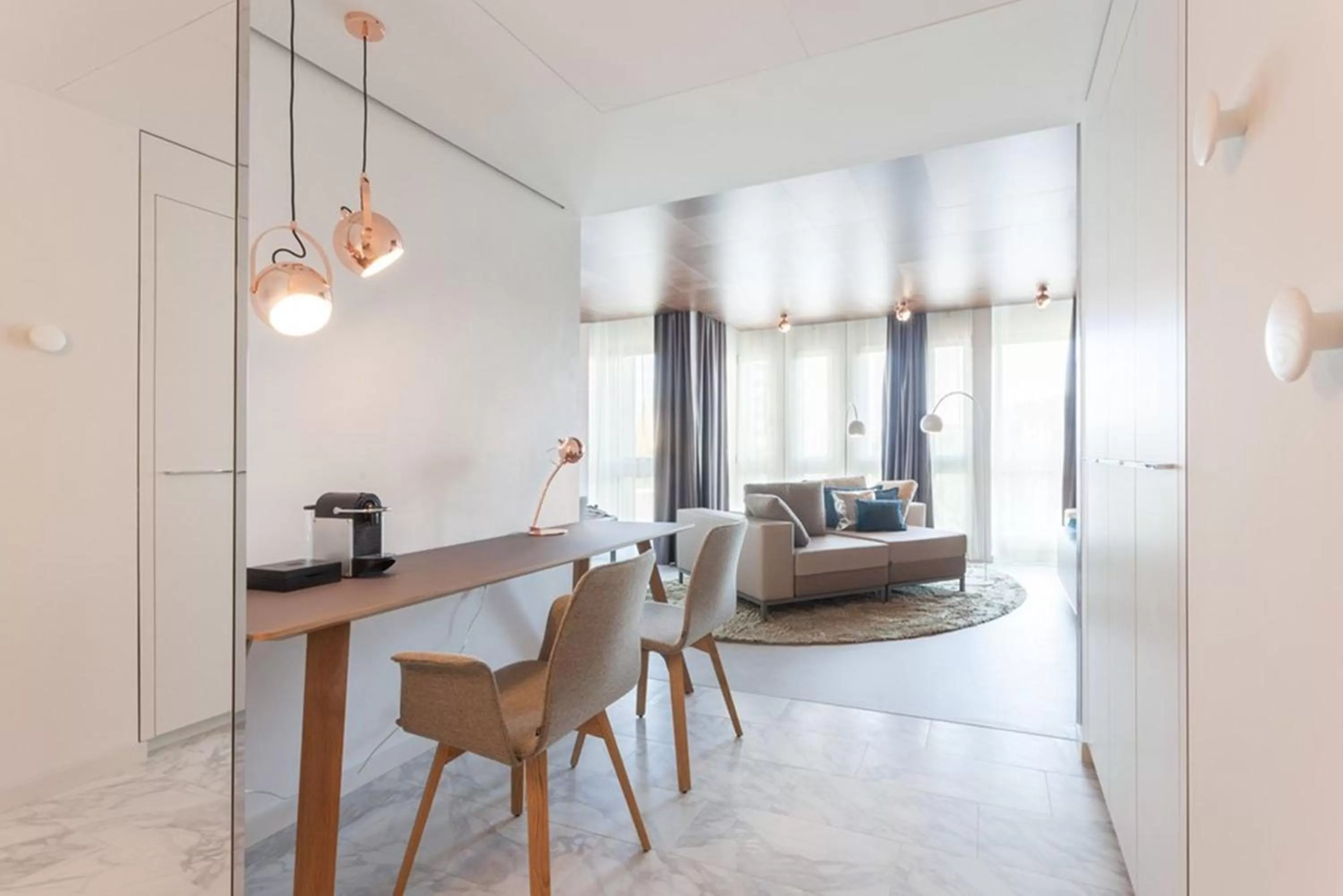 Living room in EMA House Hotel Suites