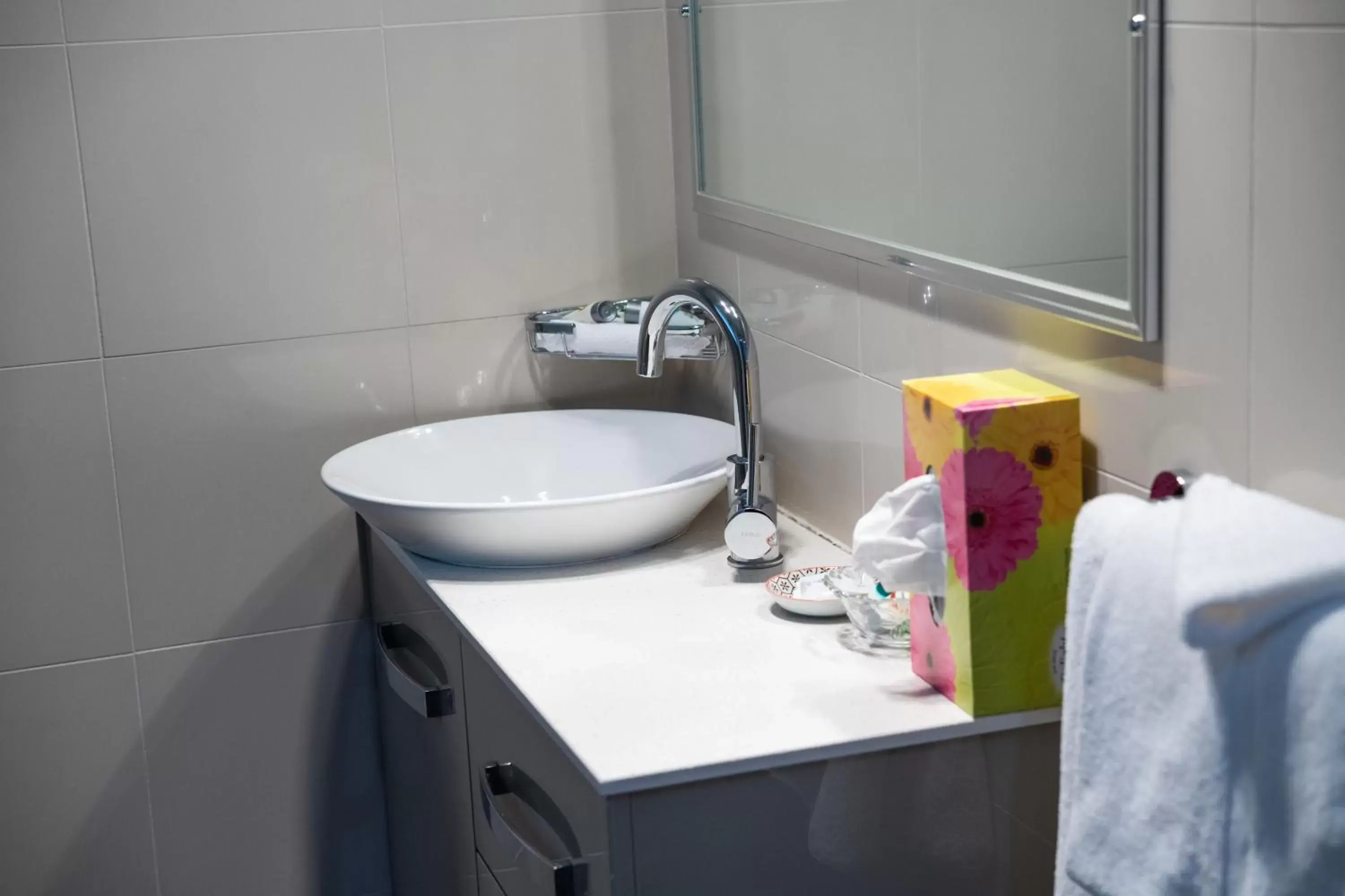 Bathroom in River Motel