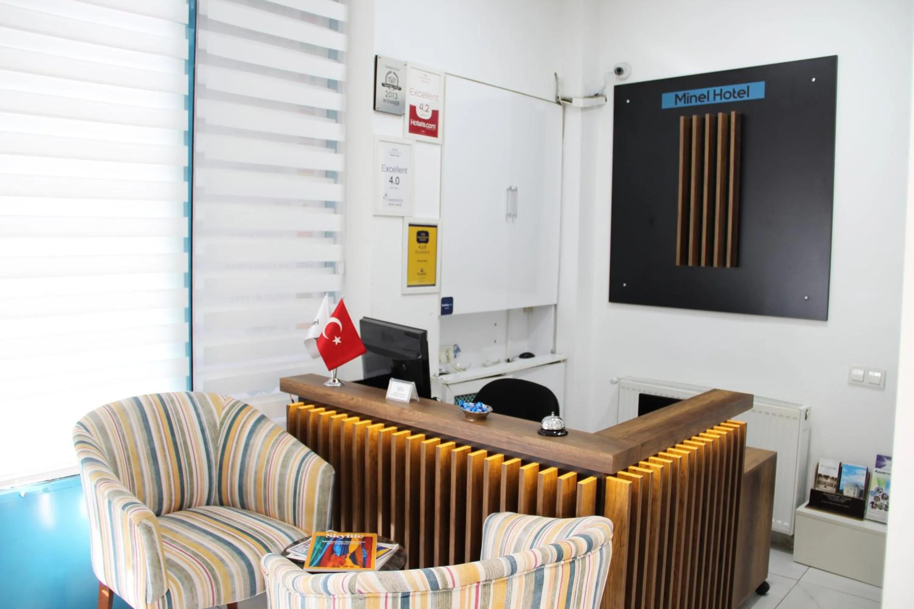 Lobby or reception in Minel Hotel