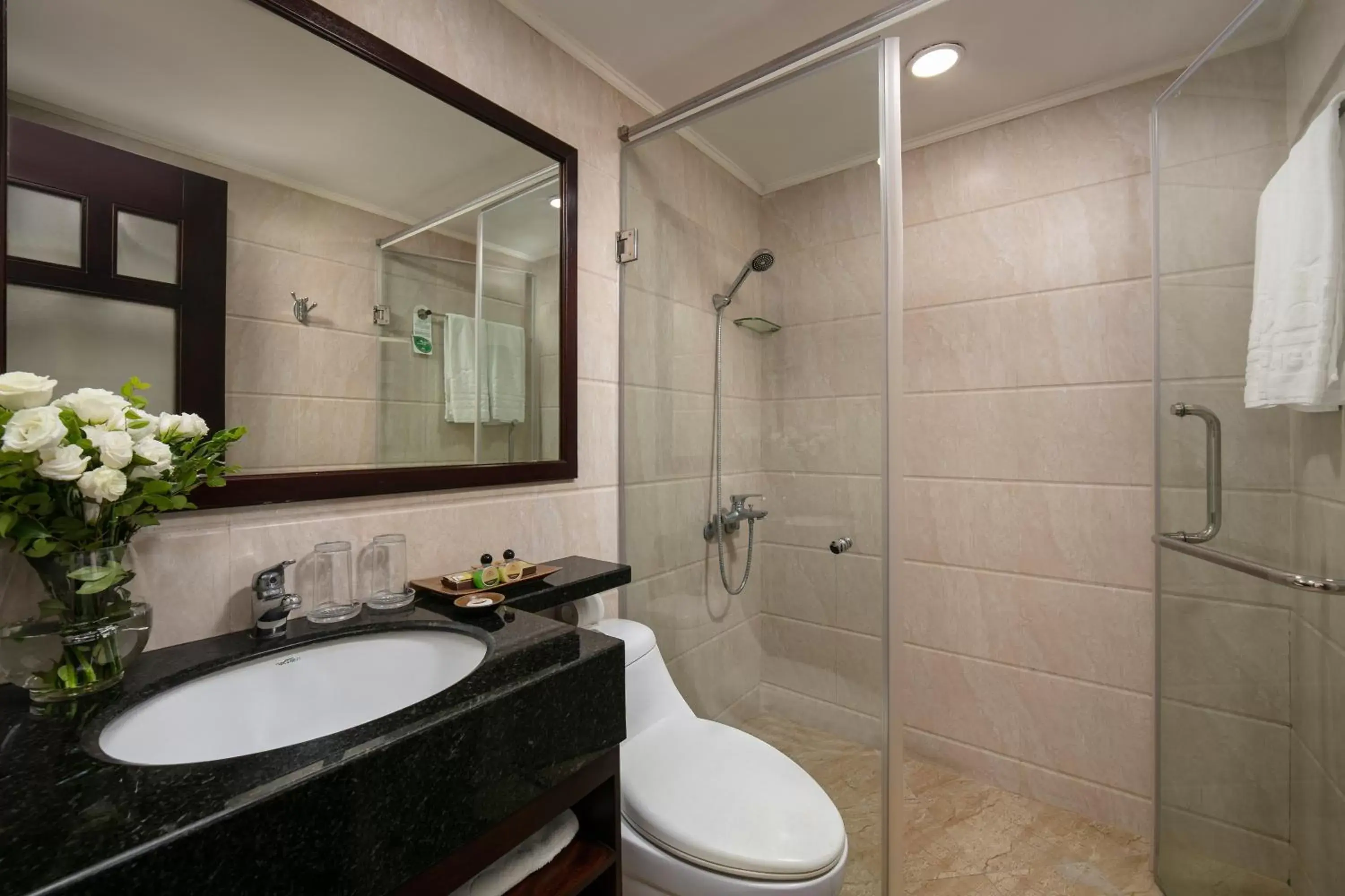 Shower, Bathroom in Hong Ngoc Cochinchine Boutique Hotel & Spa
