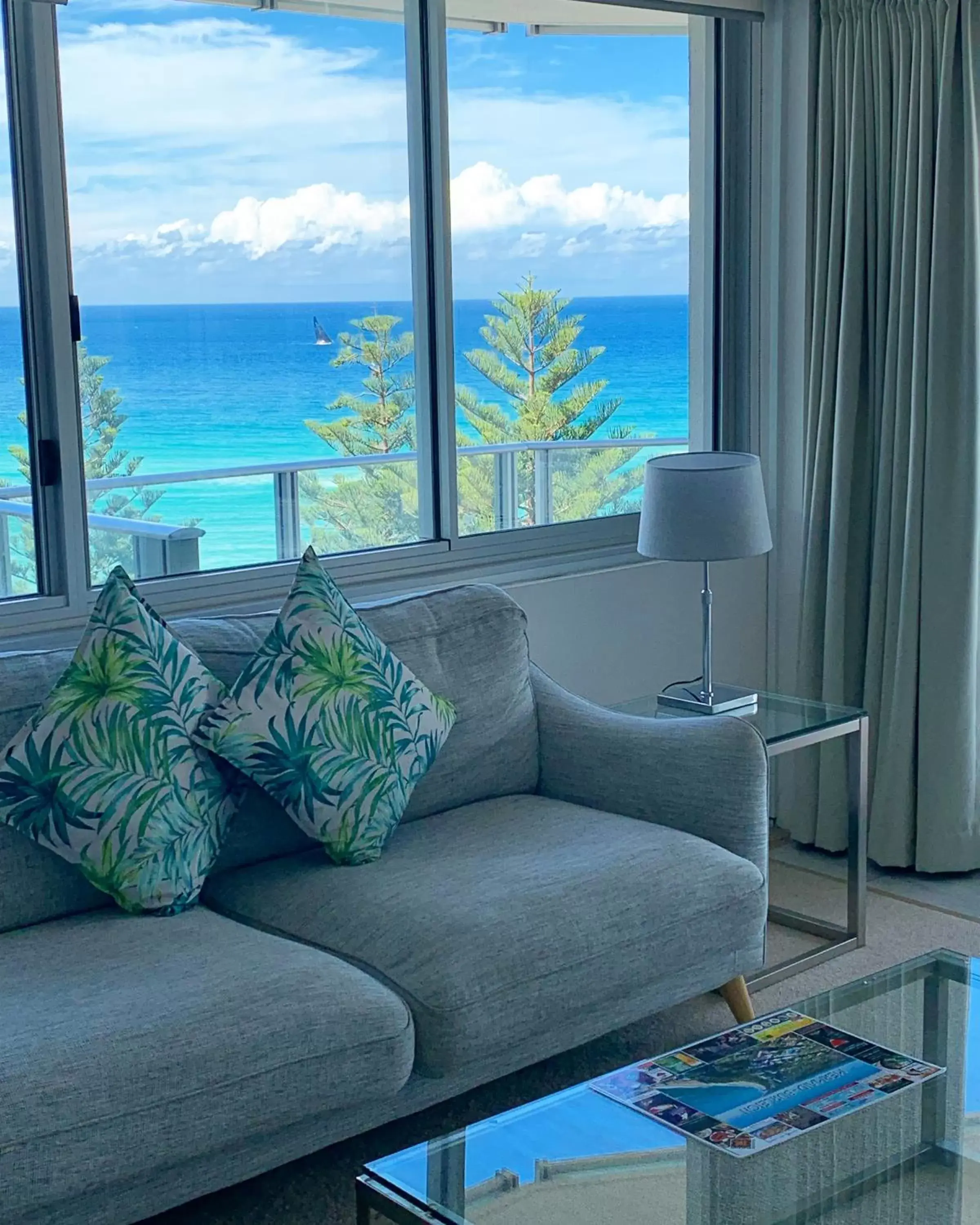 Living room, Seating Area in Pacific Regis Beachfront Holiday Apartments