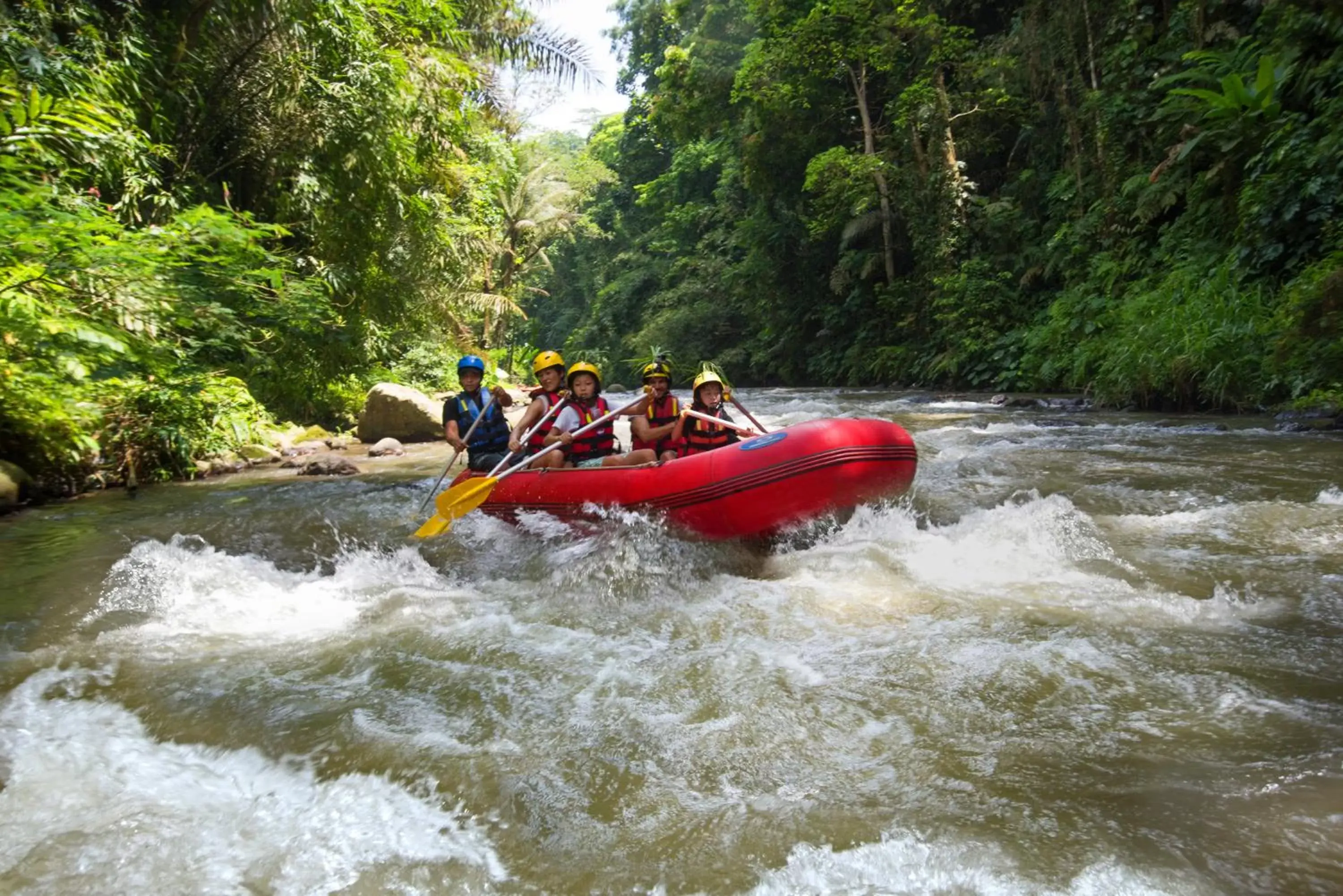 Activities, Canoeing in Four Seasons Resort Bali at Sayan