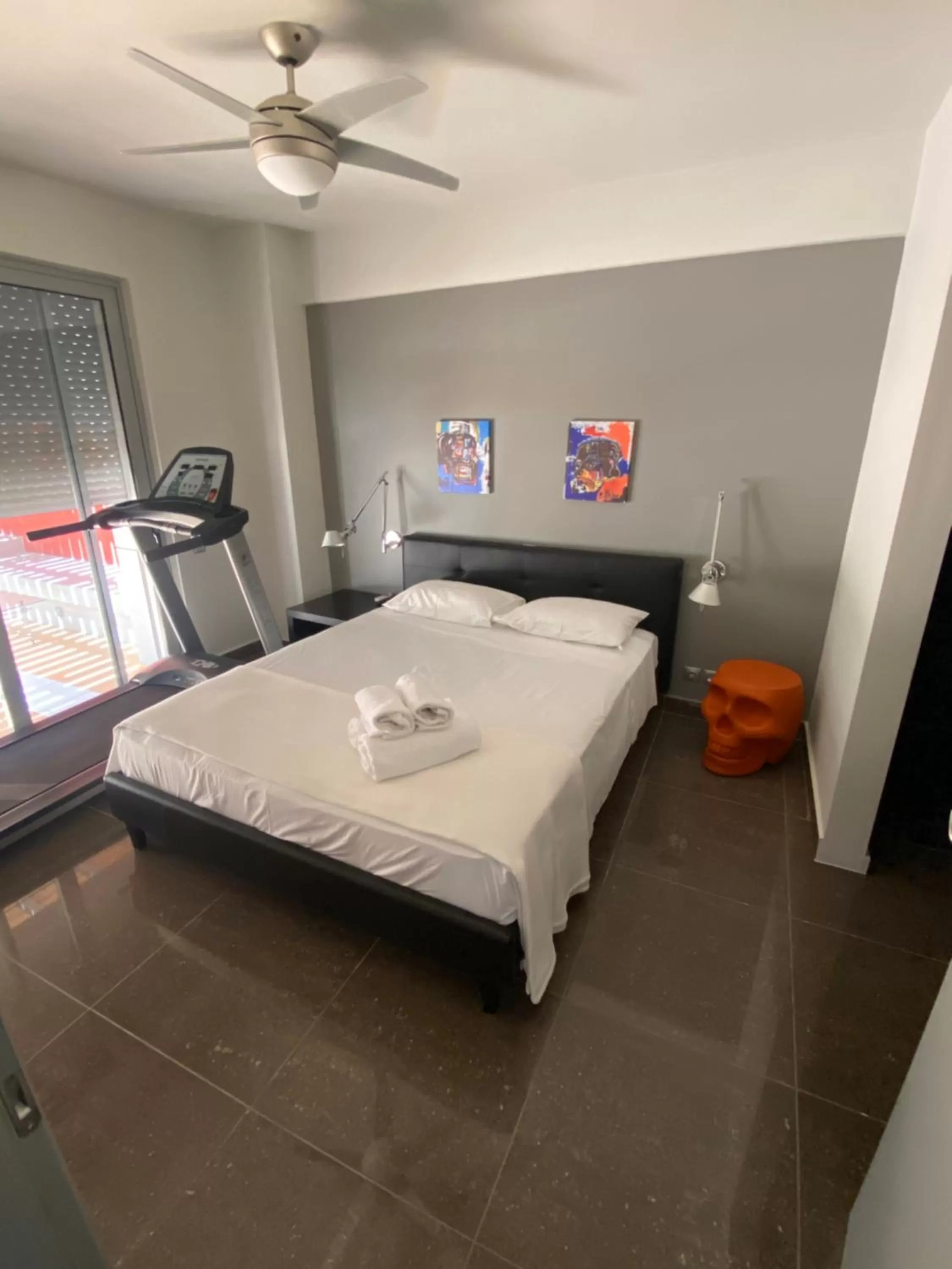 Bed in Bespoke House Athens