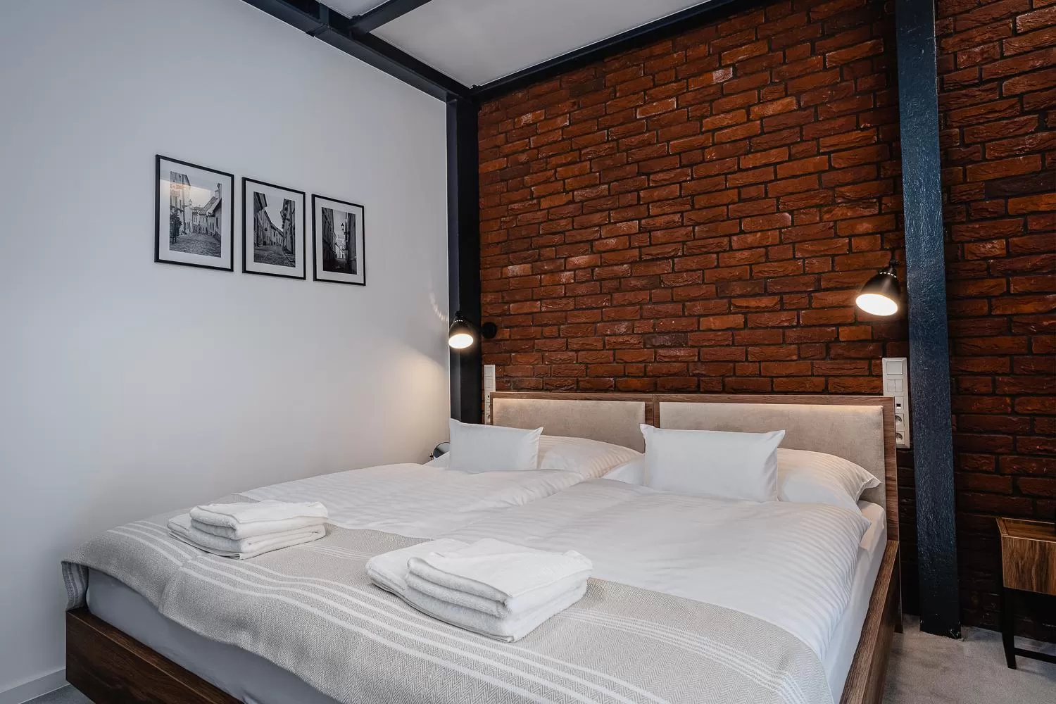 Bedroom, Bed in Garni Hotel DOCK Bratislava