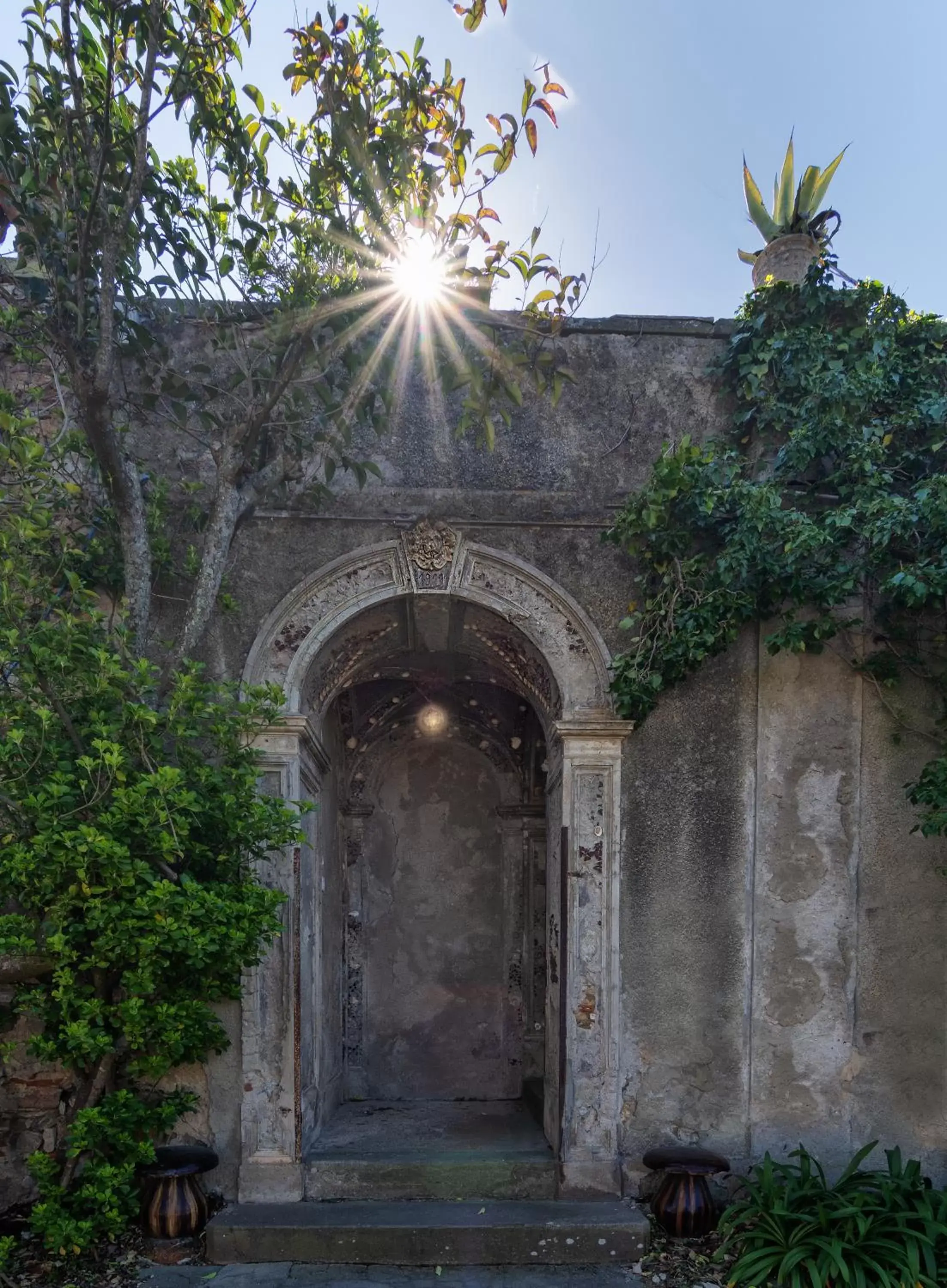 Facade/entrance in Villa Eugenia