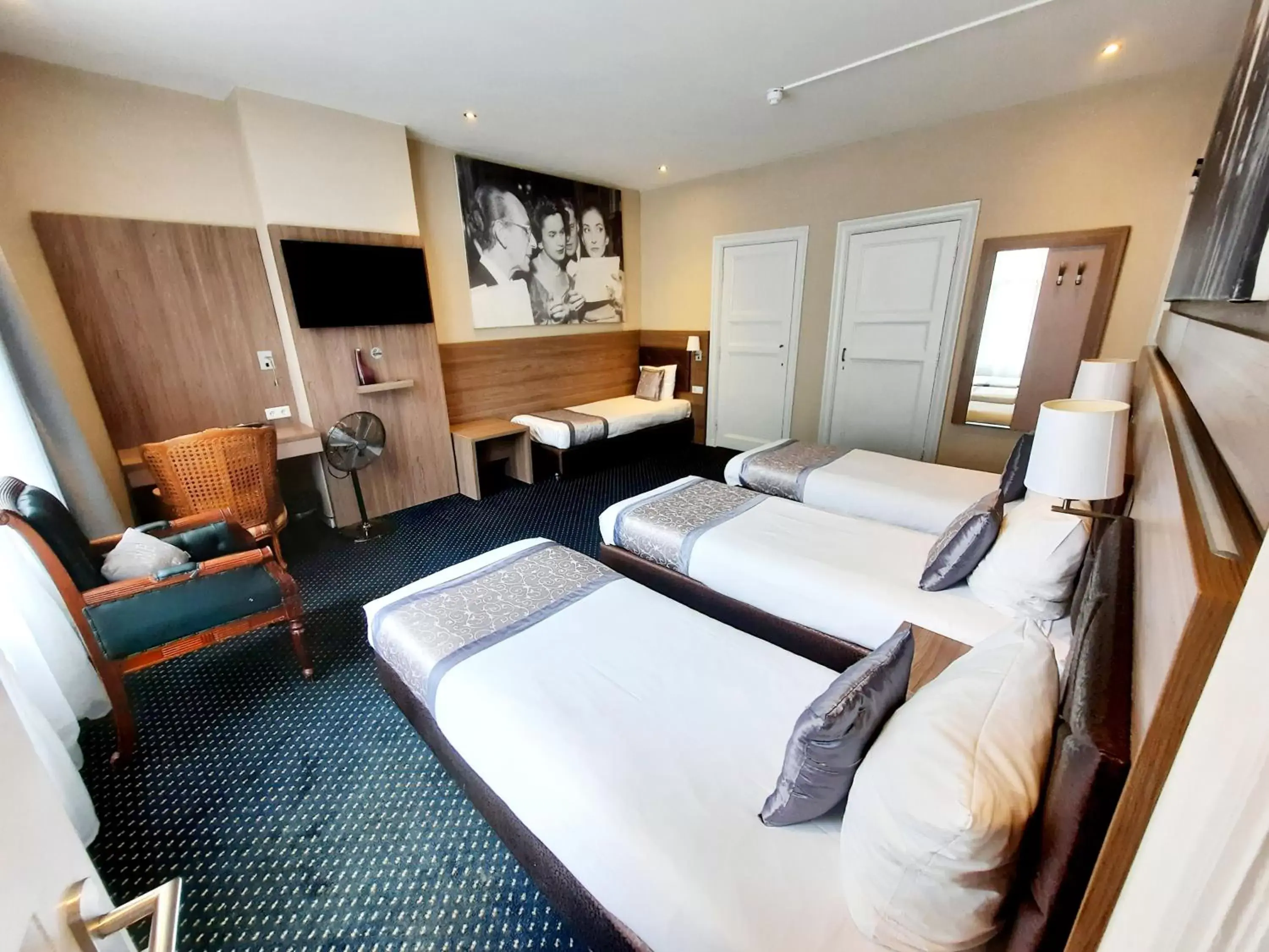 Bedroom, Bed in Hotel Washington