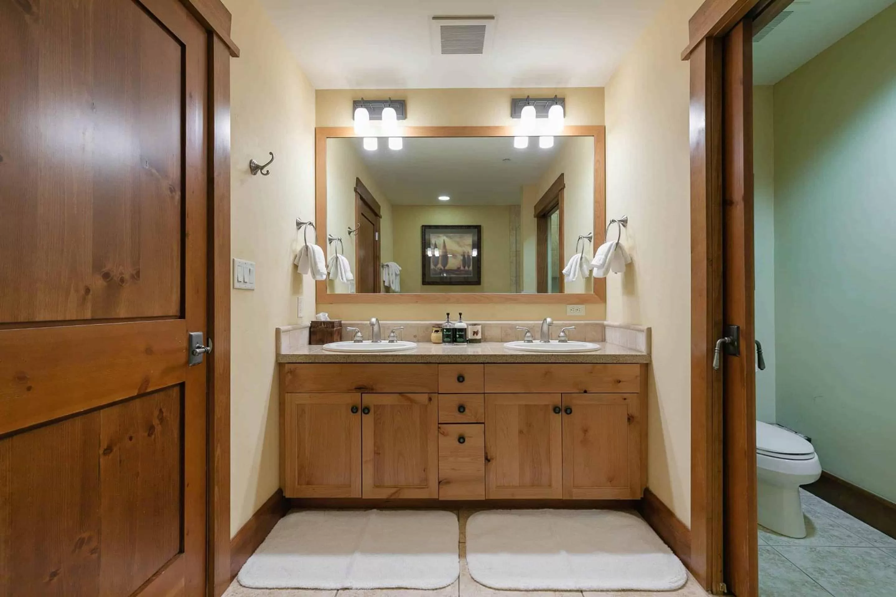 Bathroom in East West Hospitality at Tahoe