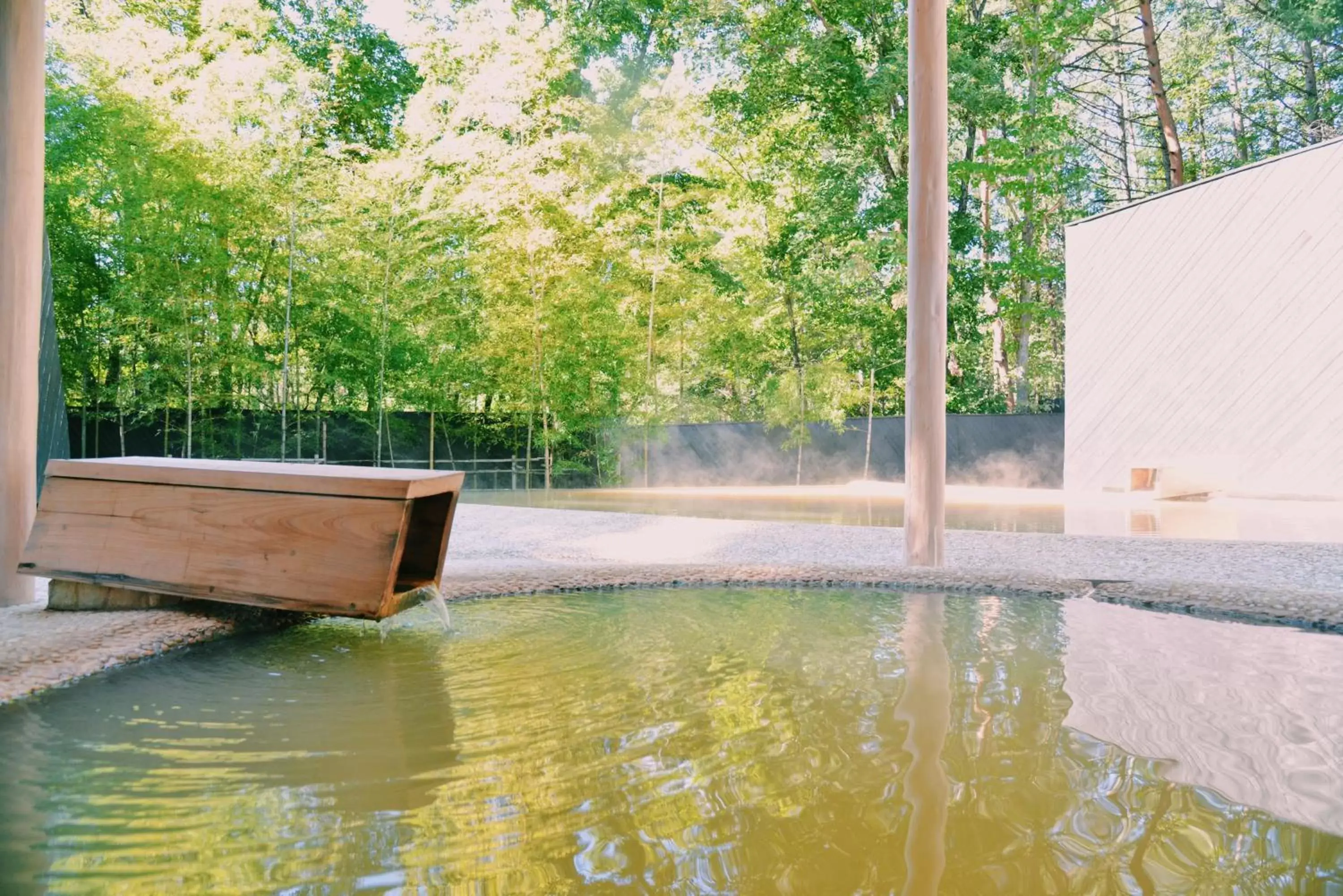 Hot Spring Bath, Swimming Pool in HOTEL KEYFOREST HOKUTO