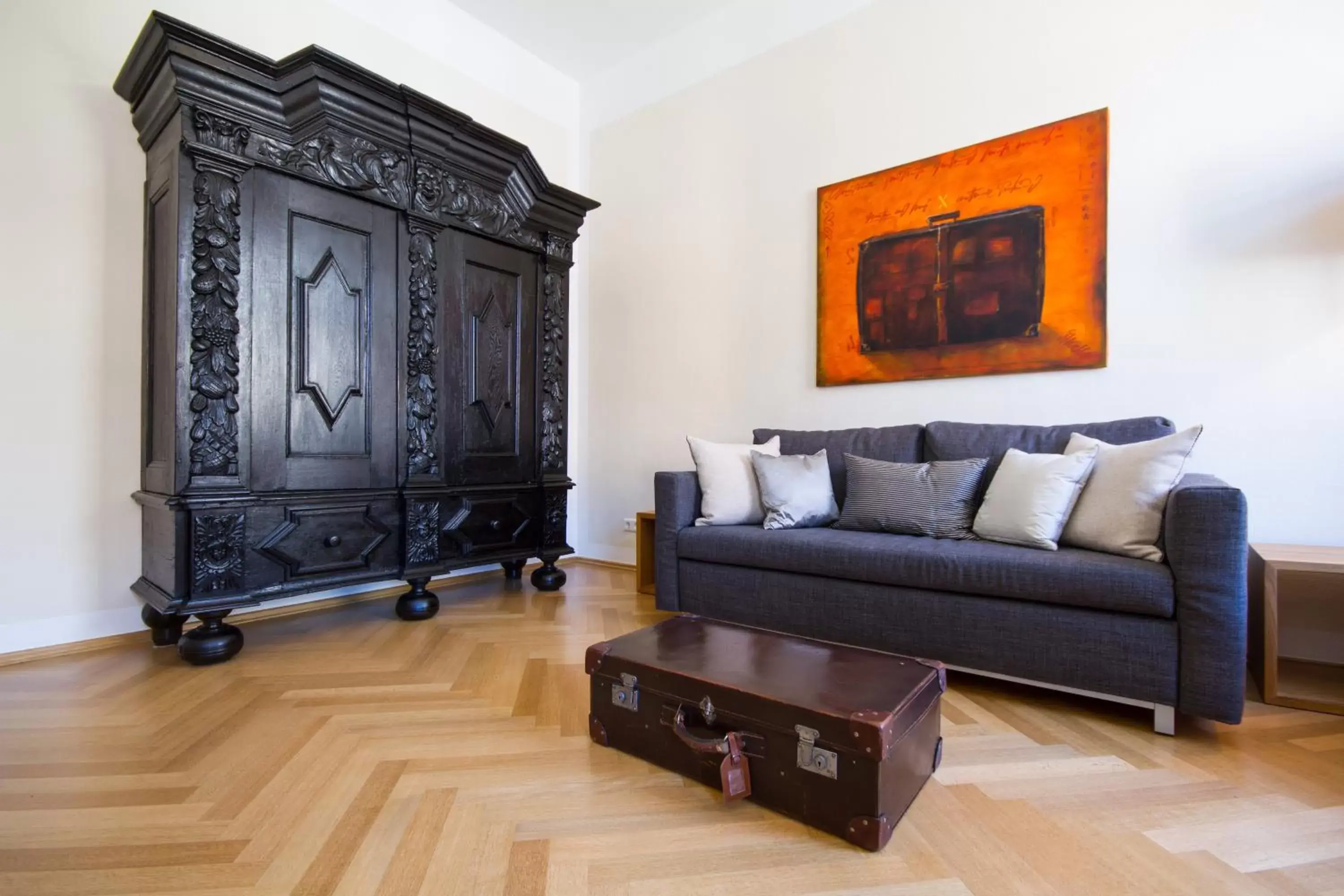 Living room, Seating Area in Qube Hotel Bergheim