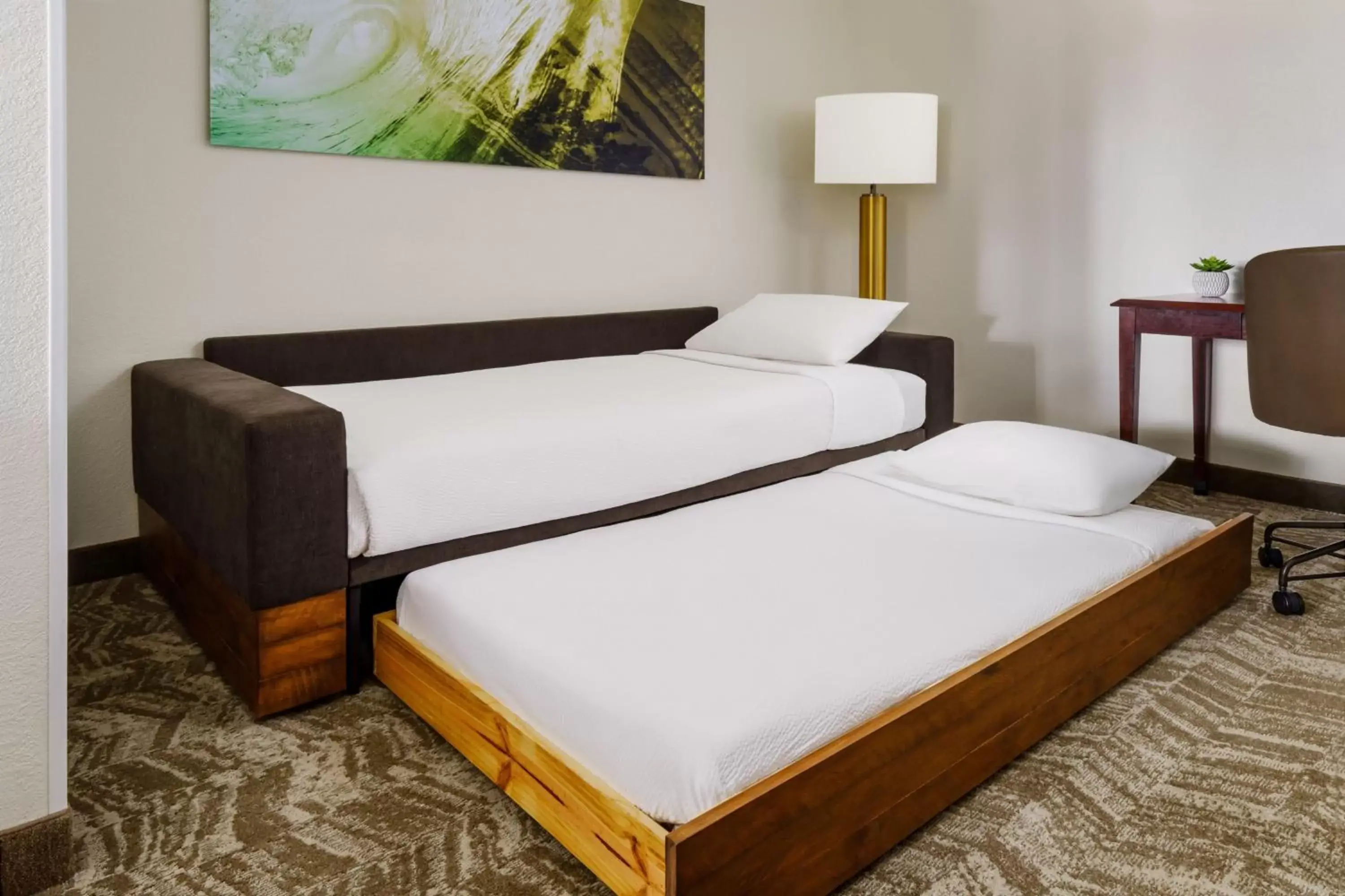 Bedroom, Bed in SpringHill Suites Manchester-Boston Regional Airport