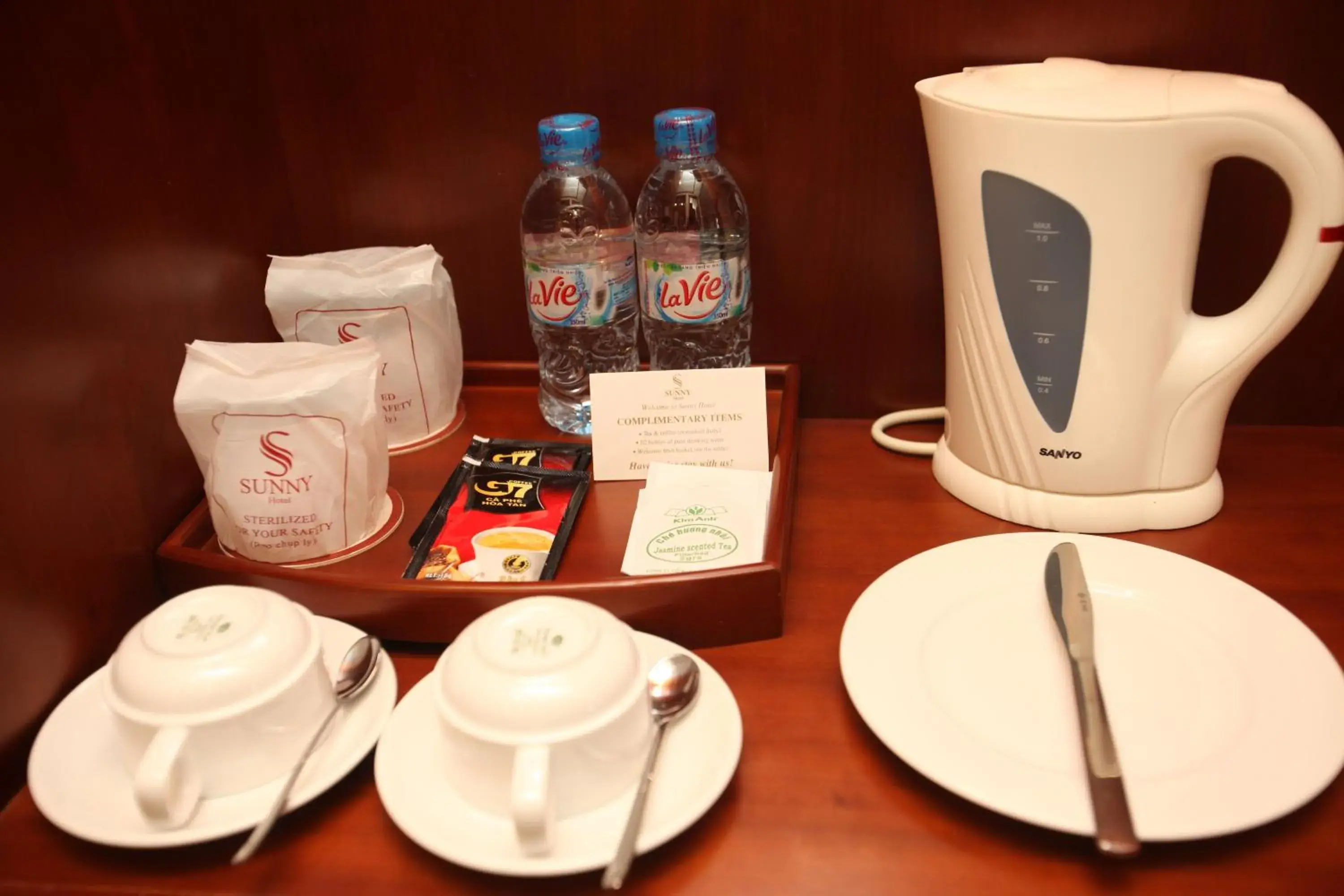 Coffee/tea facilities in Sunny 3 Hotel