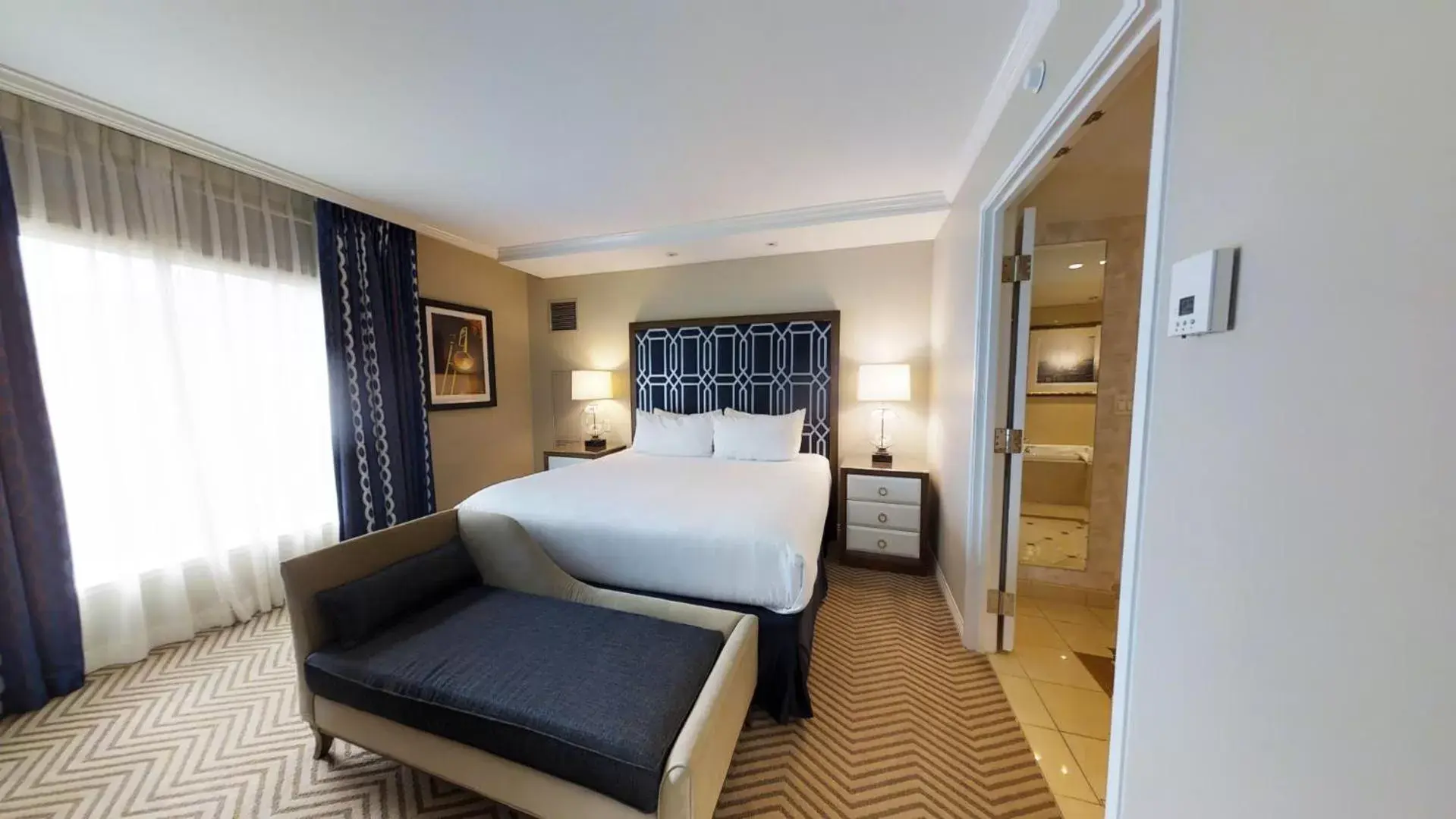 Bed in Caesars New Orleans, A Caesars Destination Bed in Caesars New Orleans, A Caesars Destination