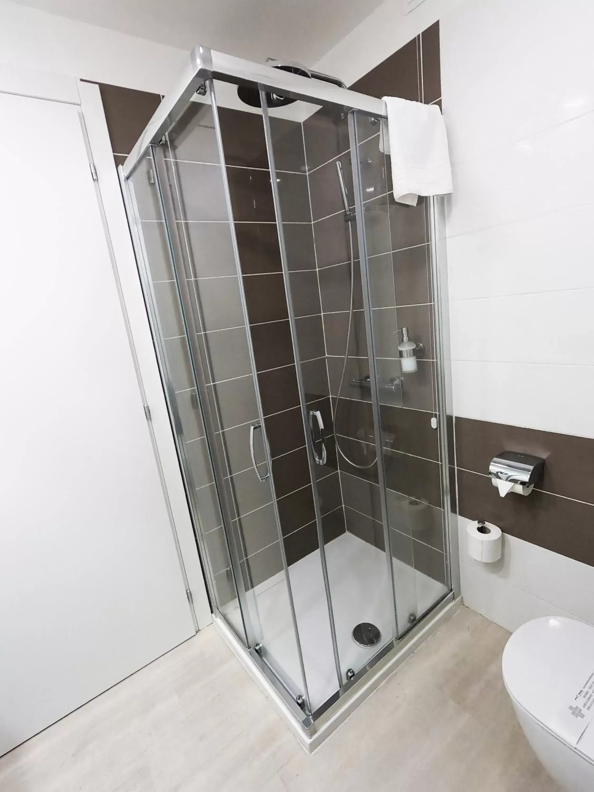 Shower, Bathroom in Hotel Glis