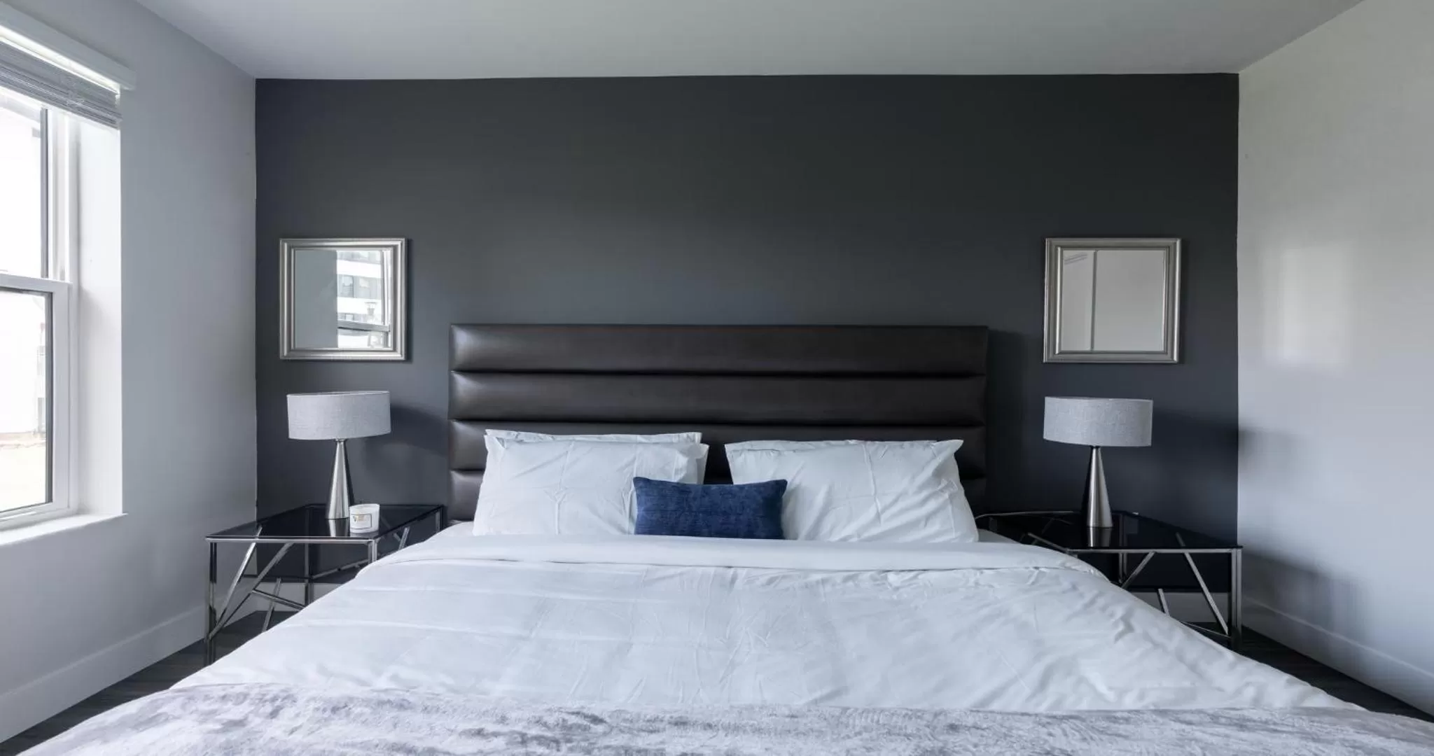 Bed in Westshore Apartments by Barsala