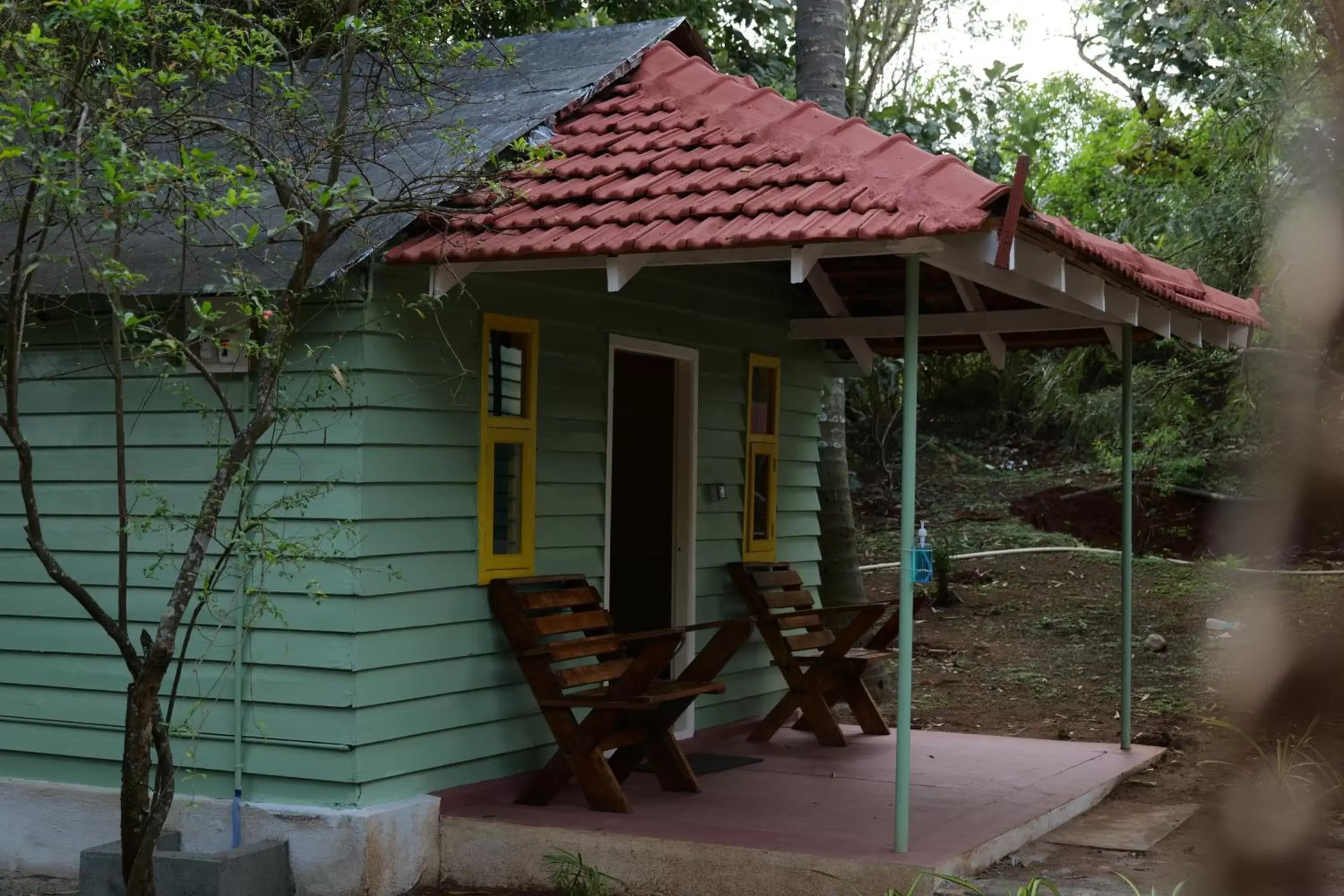 Garden view in Commune18 Resort Chikmagalur Garden view in Commune18 Resort Chikmagalur