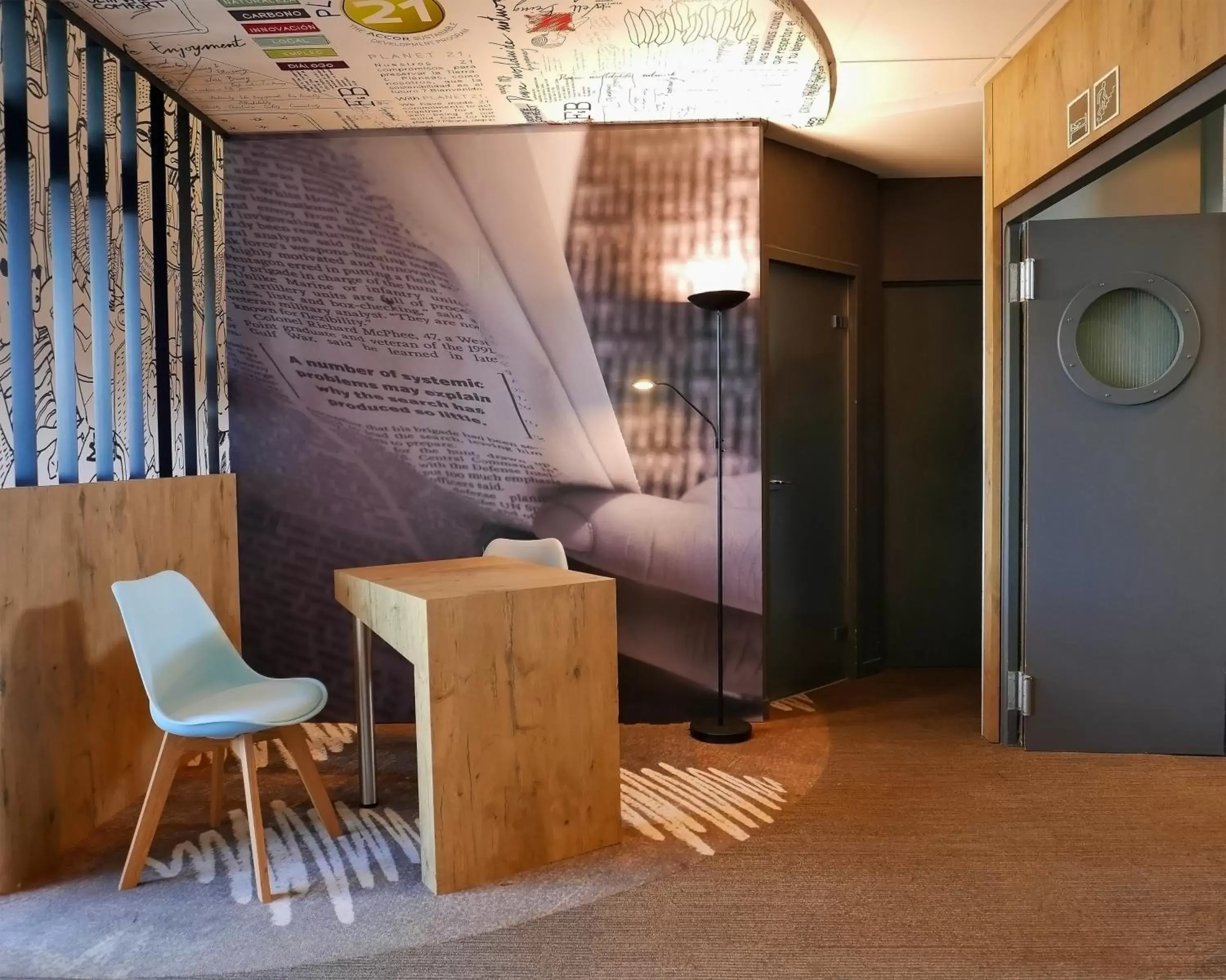 Lobby or reception, Seating Area in ibis Granville Port De Plaisance