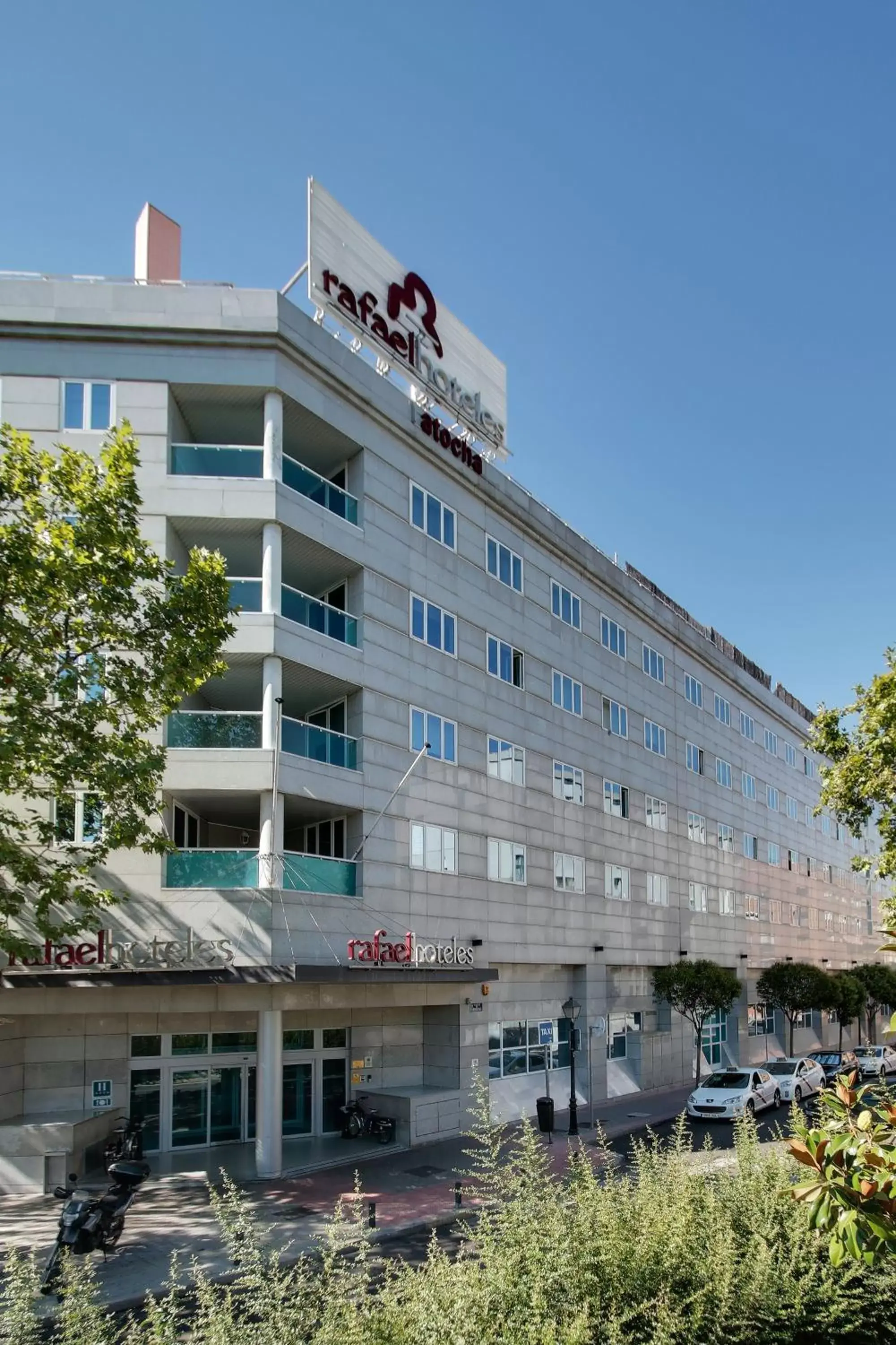 Quiet street view in Rafaelhoteles Atocha Quiet street view in Rafaelhoteles Atocha