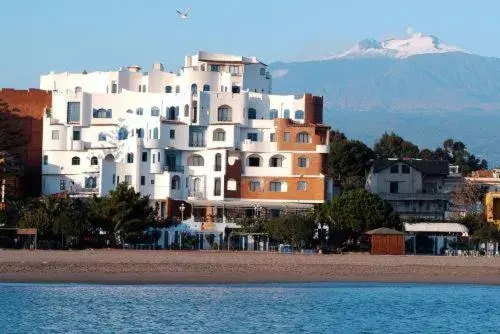 Facade/entrance, Property Building in Sporting Baia Hotel