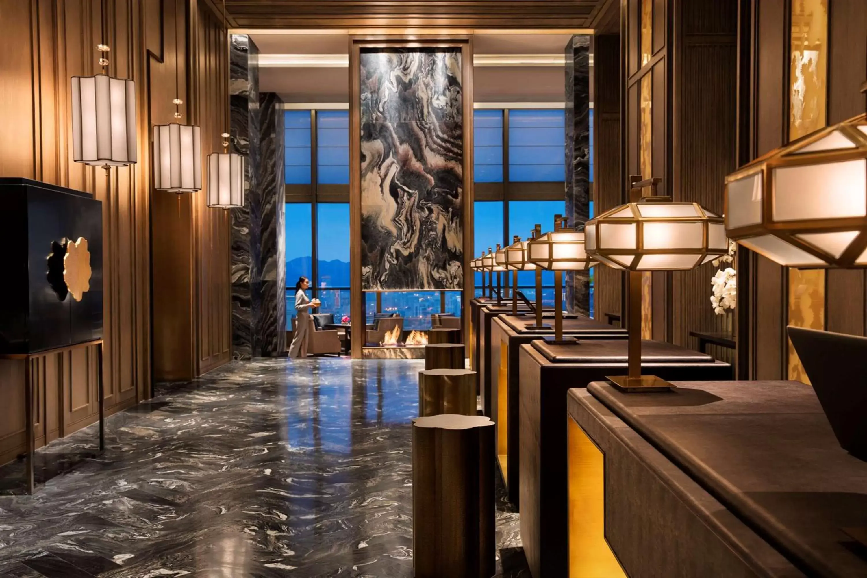 Lobby or reception in Park Hyatt Hangzhou