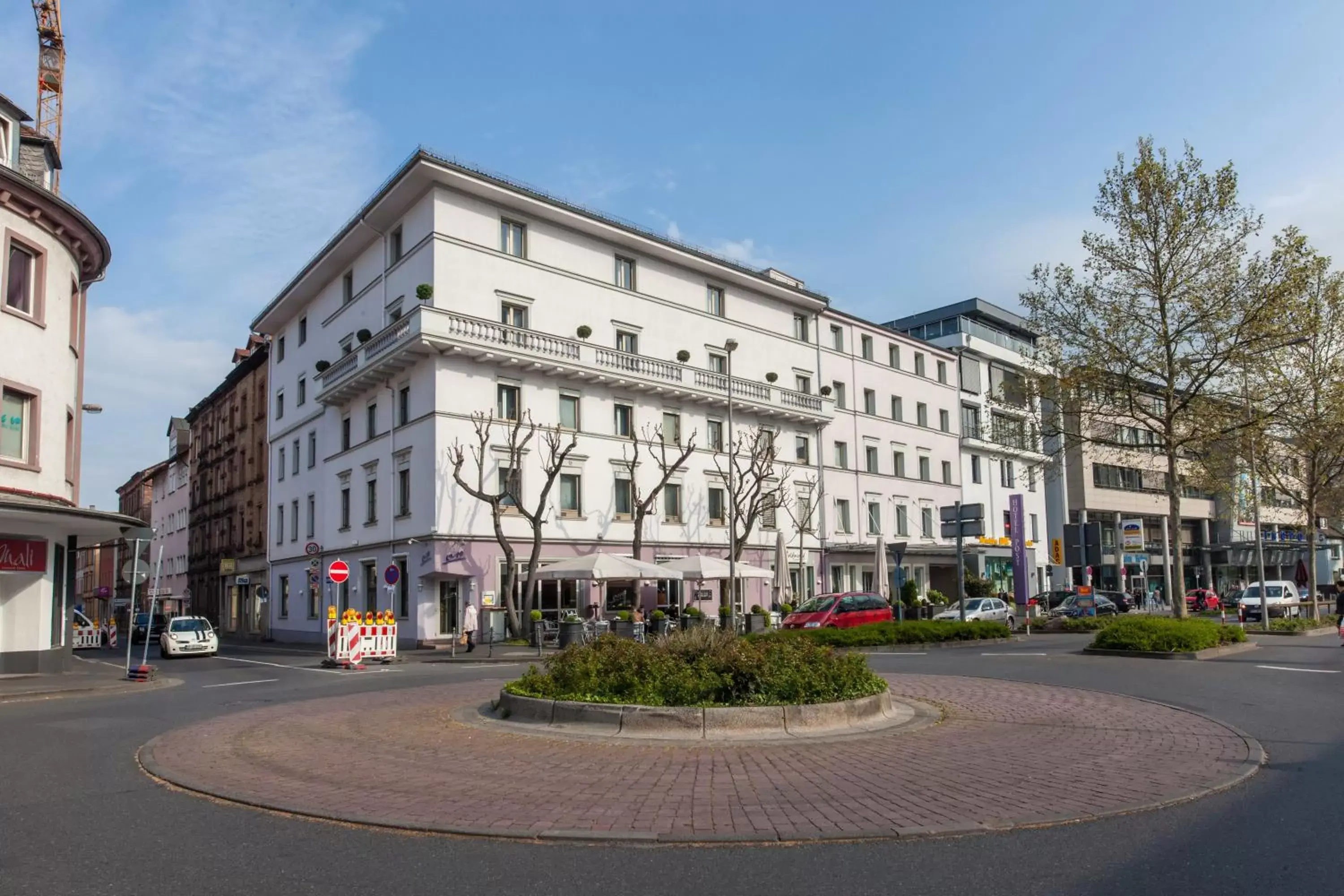 Bird's eye view, Property Building in Novum Hotel Post Aschaffenburg