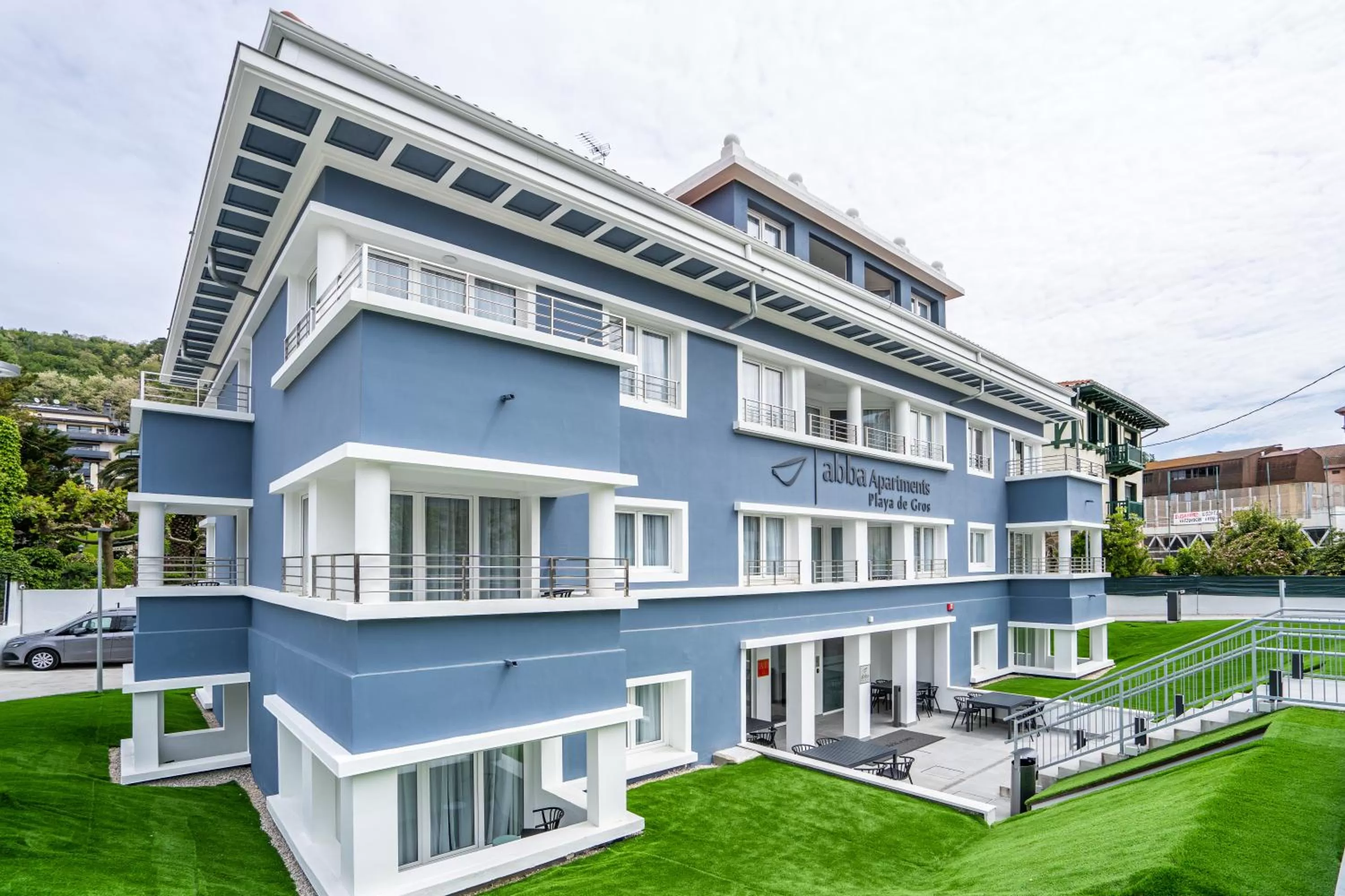 Property building in abba Apartments Playa de Gros San Sebastián
