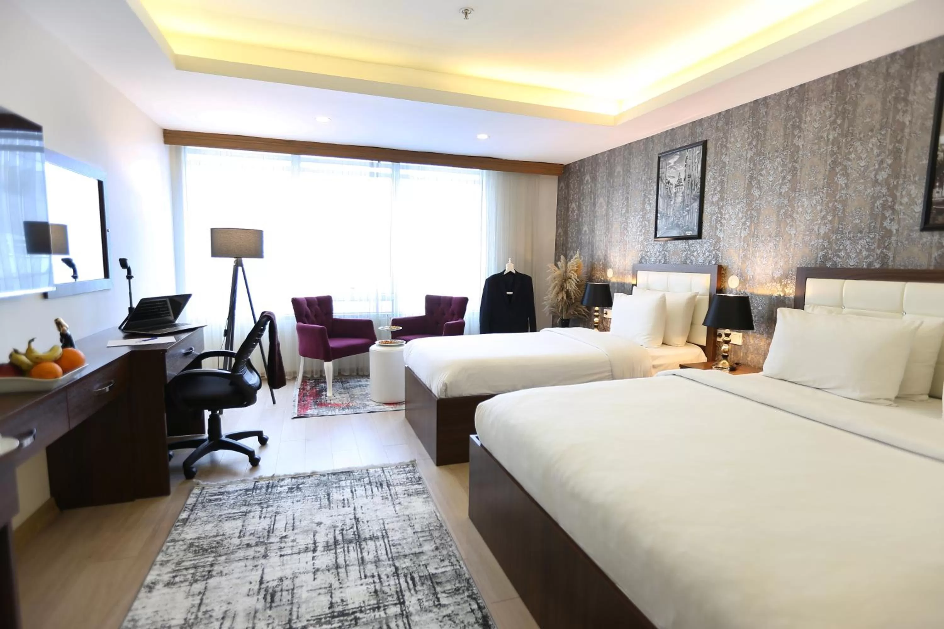 Photo of the whole room, Bed in Cebeci Grand Hotel