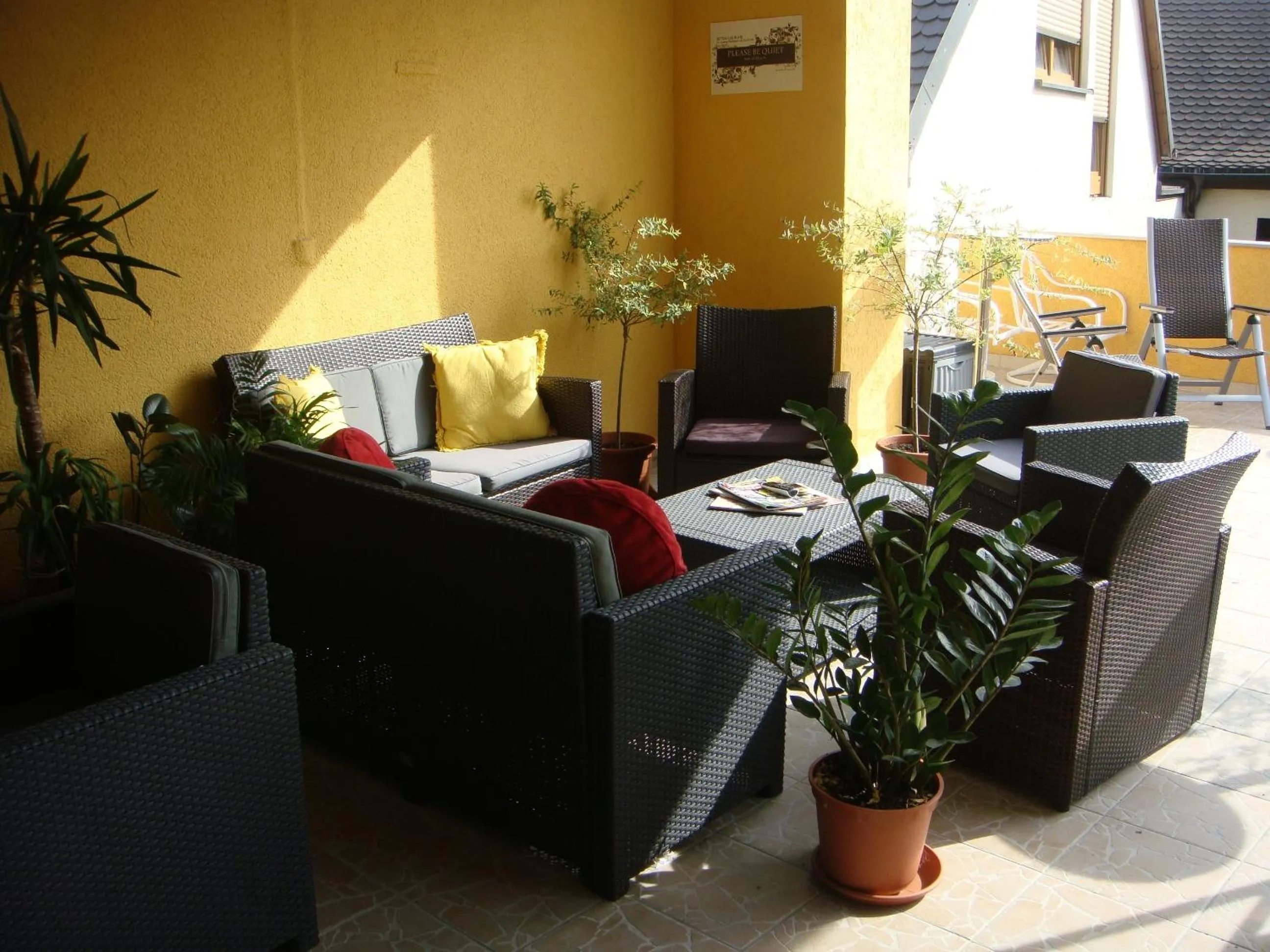 Balcony/Terrace in Hotel Smart-Inn