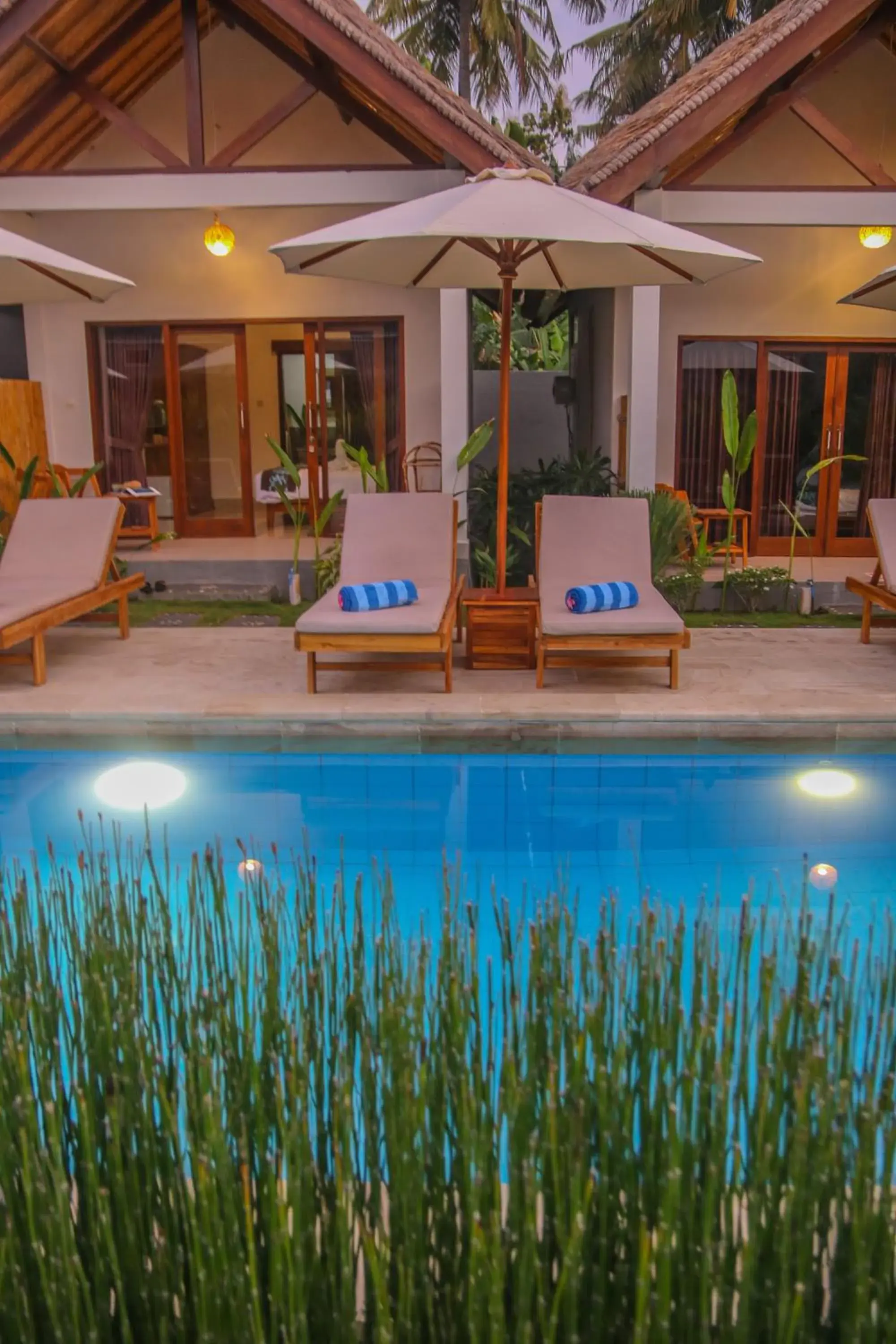 Swimming Pool in Cozy Cottages Lombok