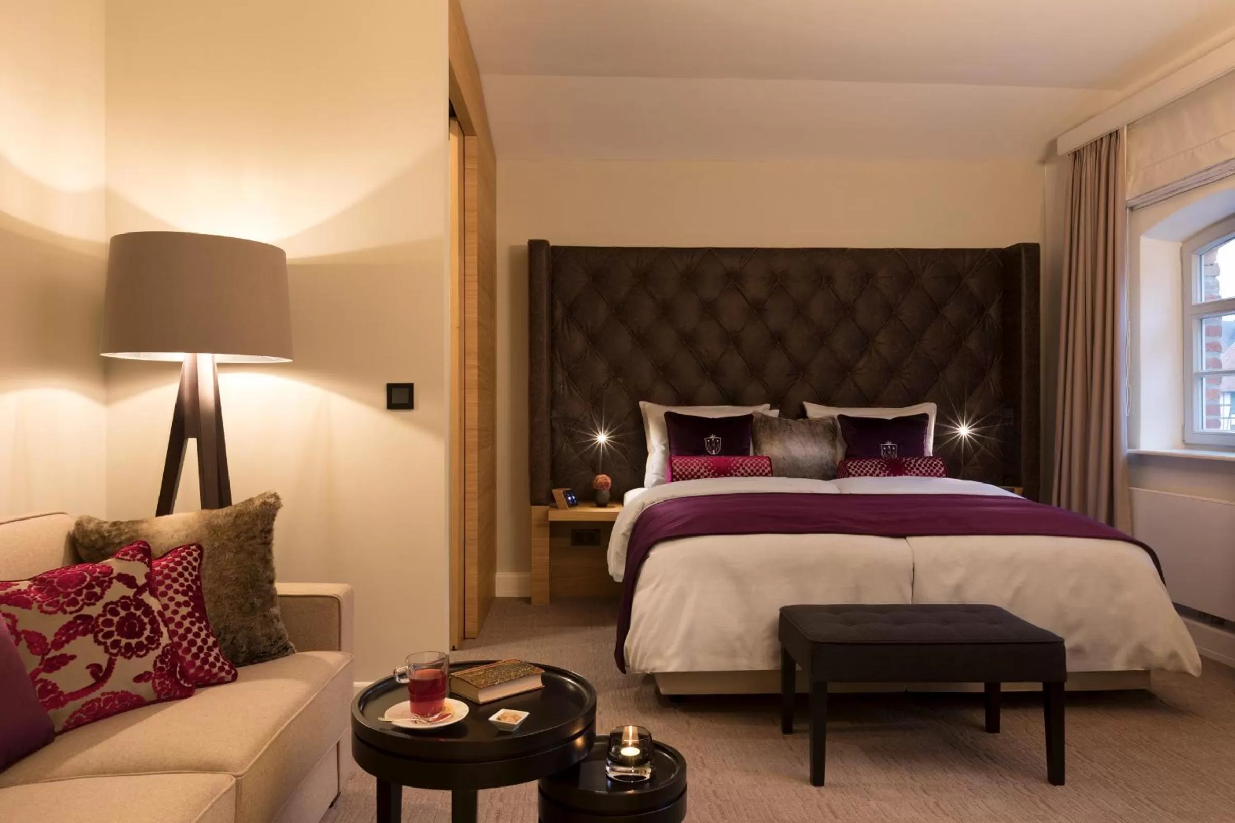 Photo of the whole room, Bed in Hotel Brunnenhaus Schloss Landau