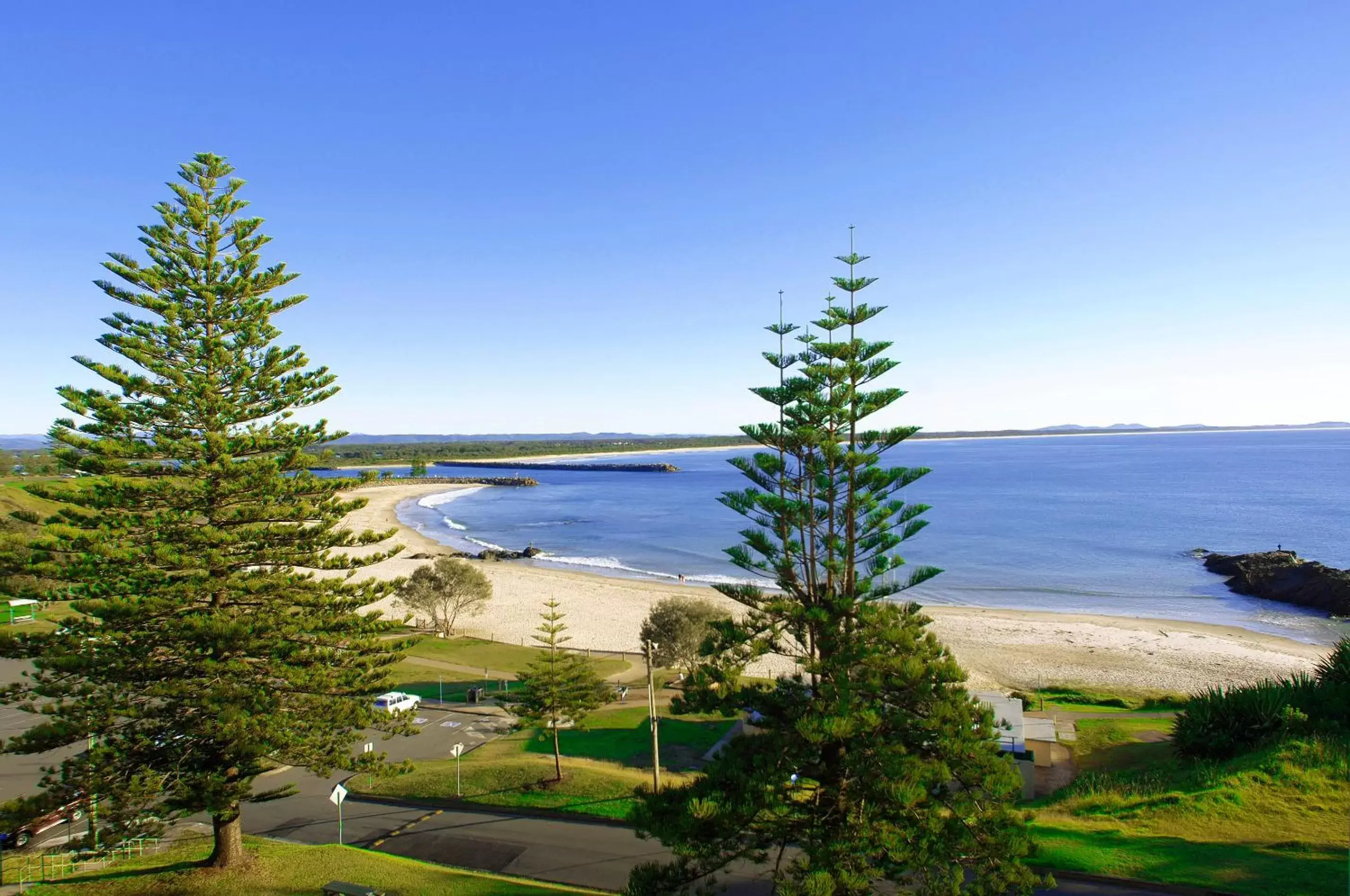 Beach in Sandcastle Apartments