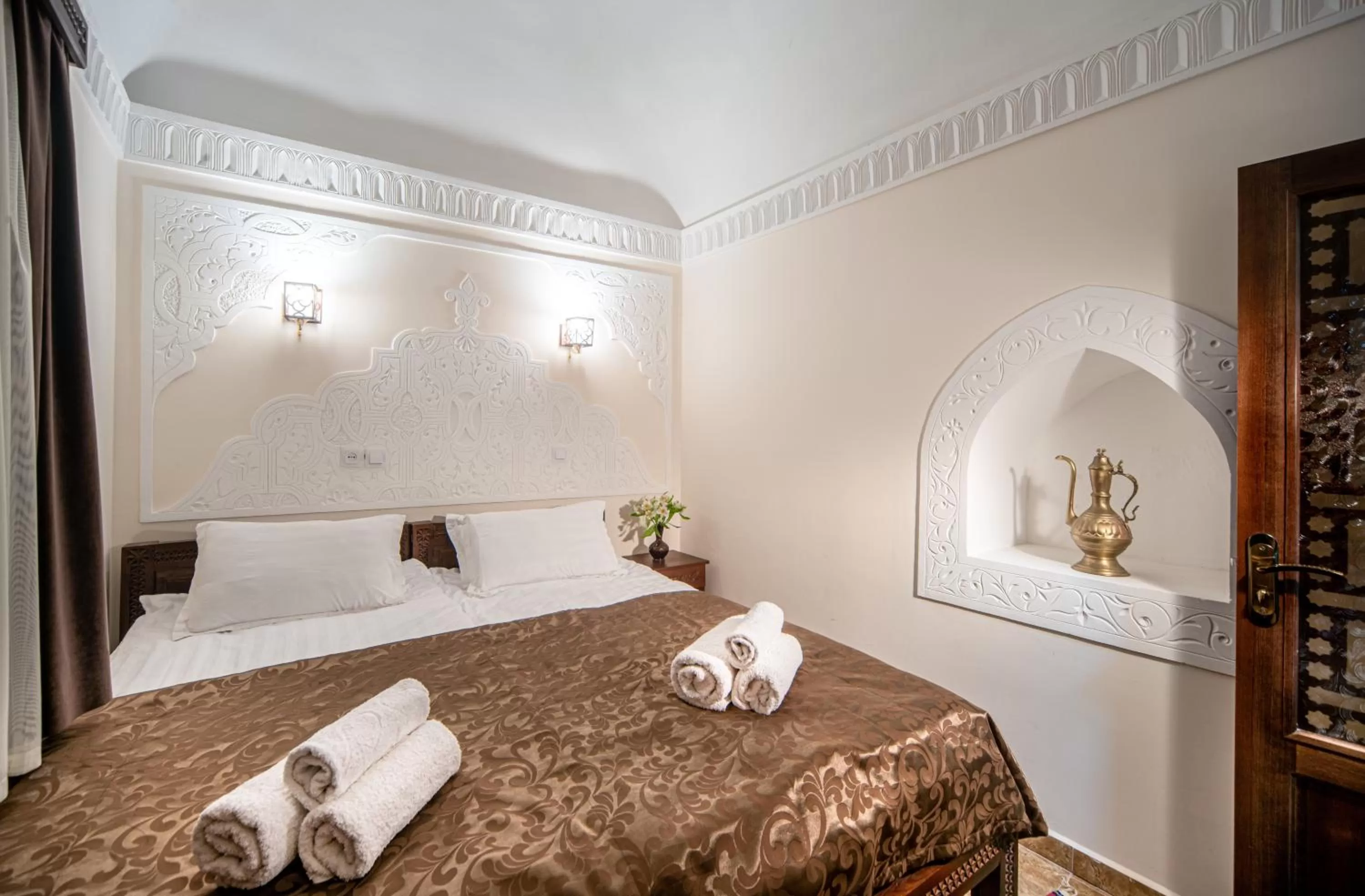 Bed in New Star Boutique hotel - madrasah Muhammad Mahram 1903