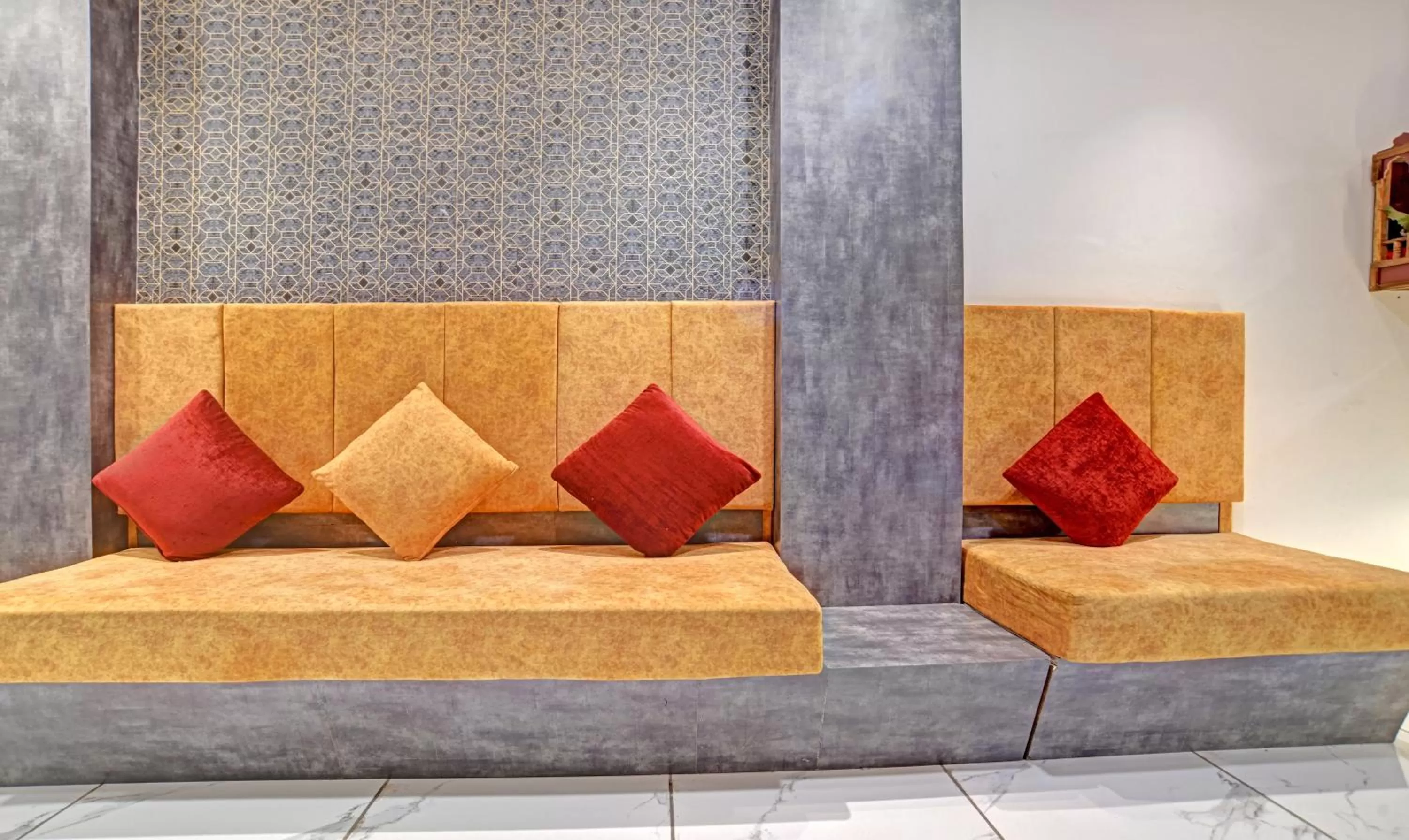 Seating area in Treebo Merit