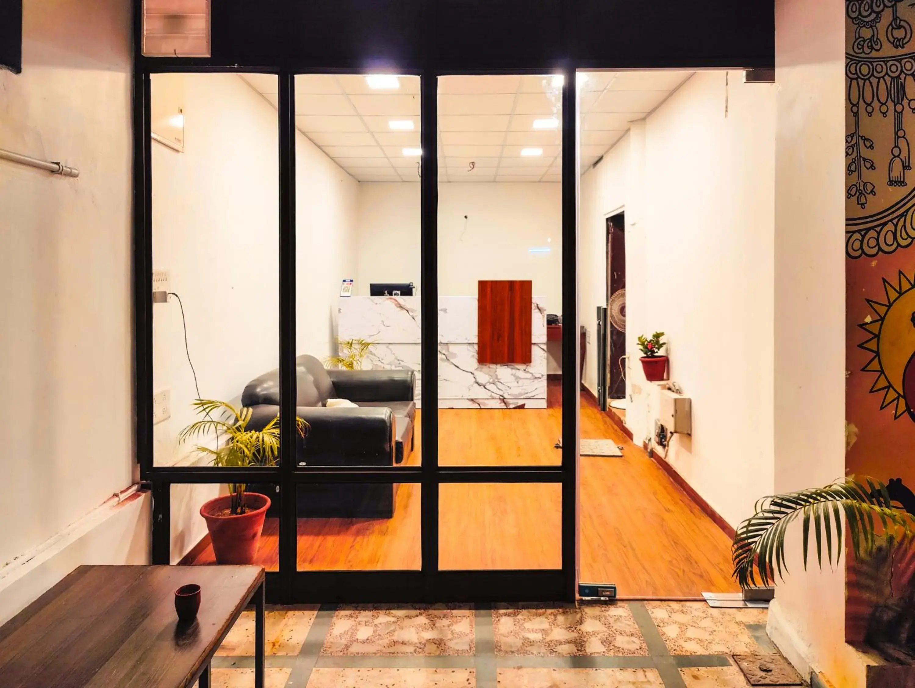 Lobby or reception, Bed in Hoztel Jaipur Lobby or reception, Bed in Hoztel Jaipur